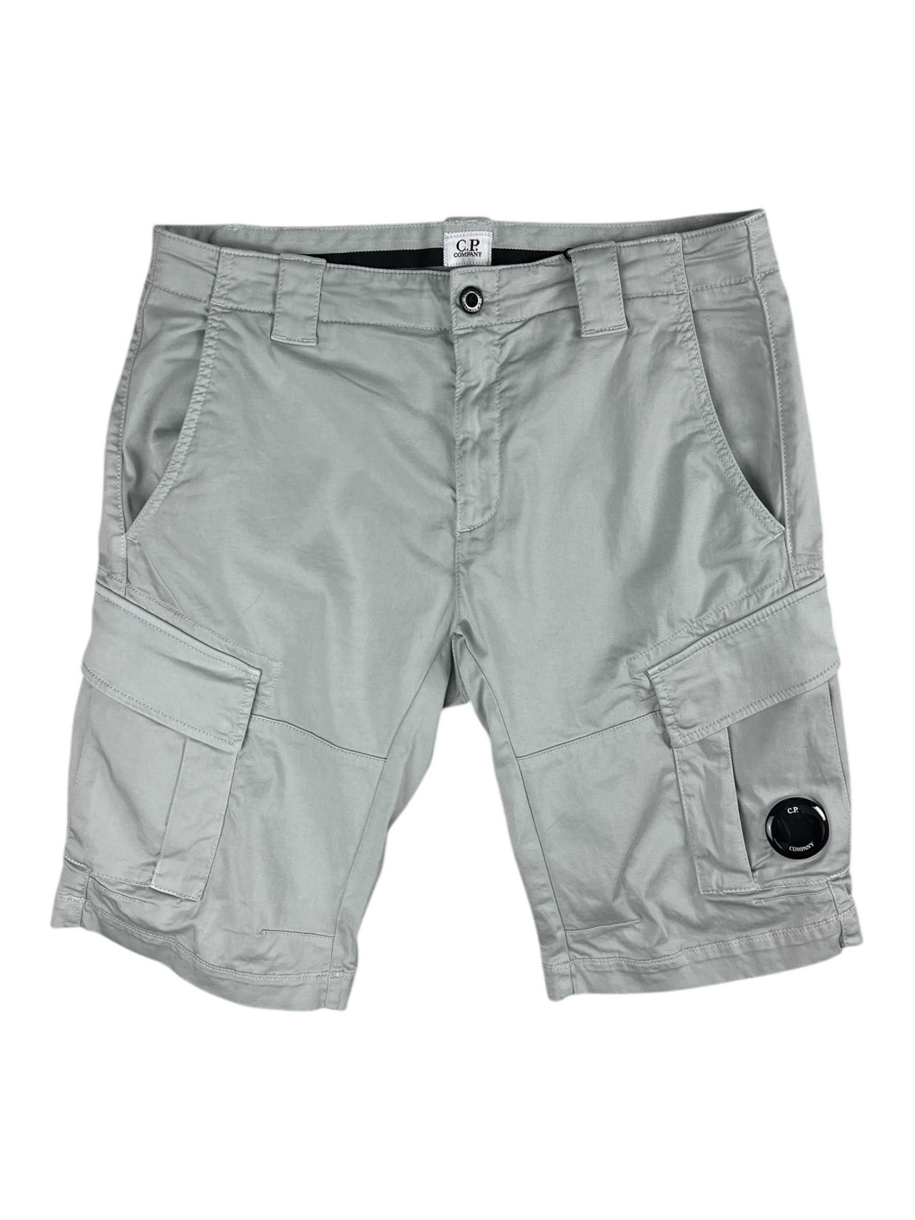 Short C.P Company gris taille M - Vue de face