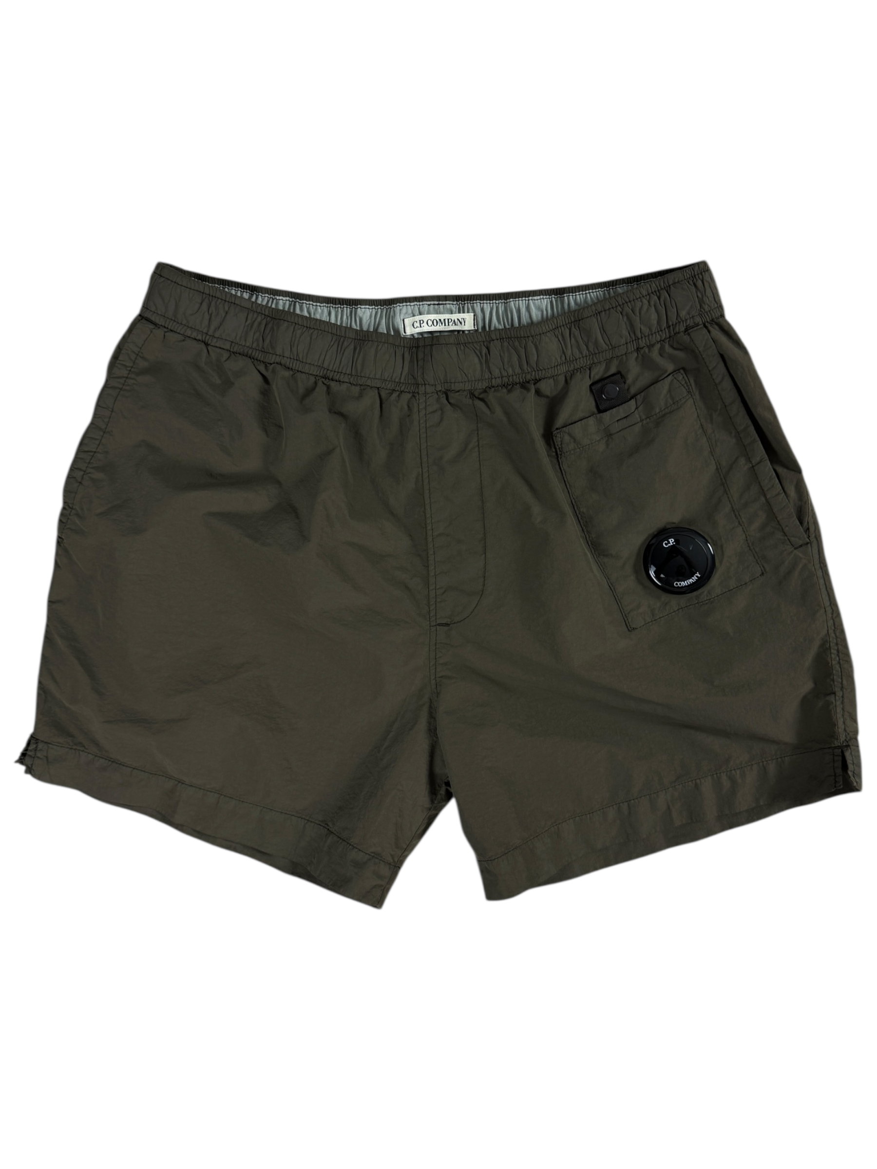 Short C.P Company kaki taille 46 - Vue de face