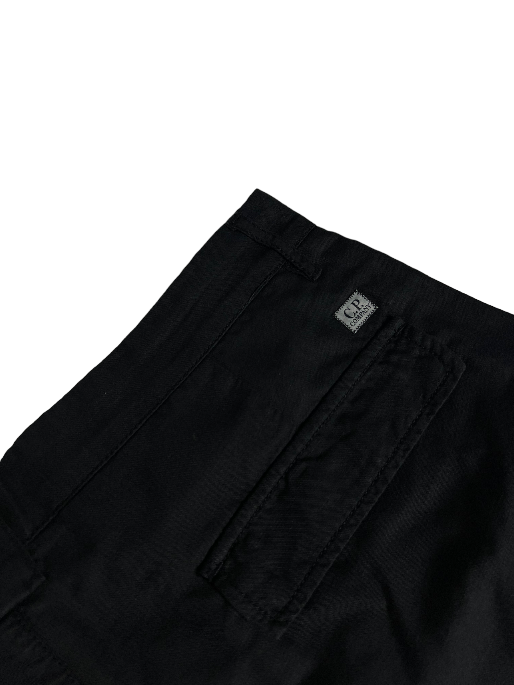 Short C.P Company noir taille SHORT 48 - Détail