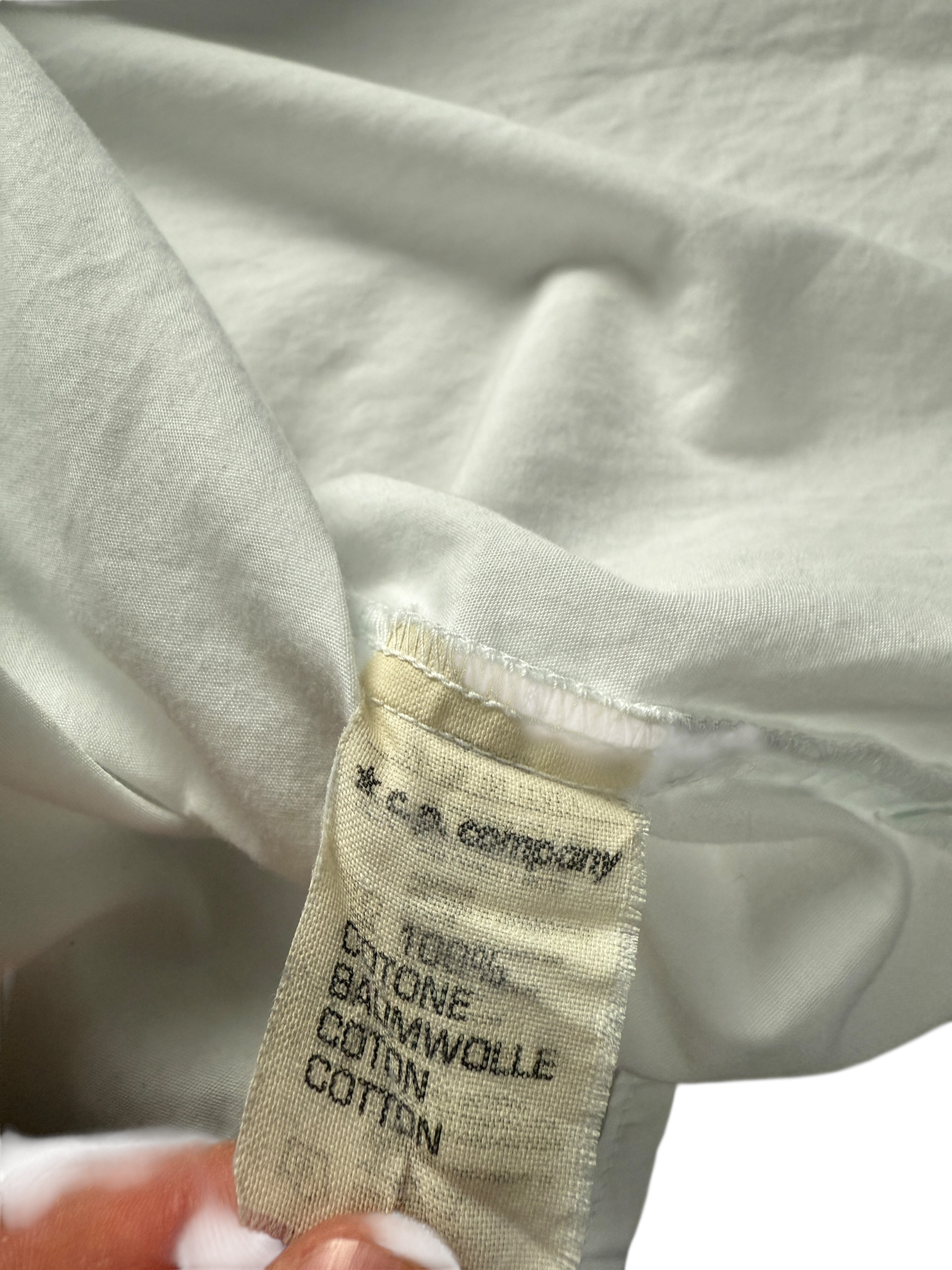 Surchemise C.P Company blanc taille M - Vue 6