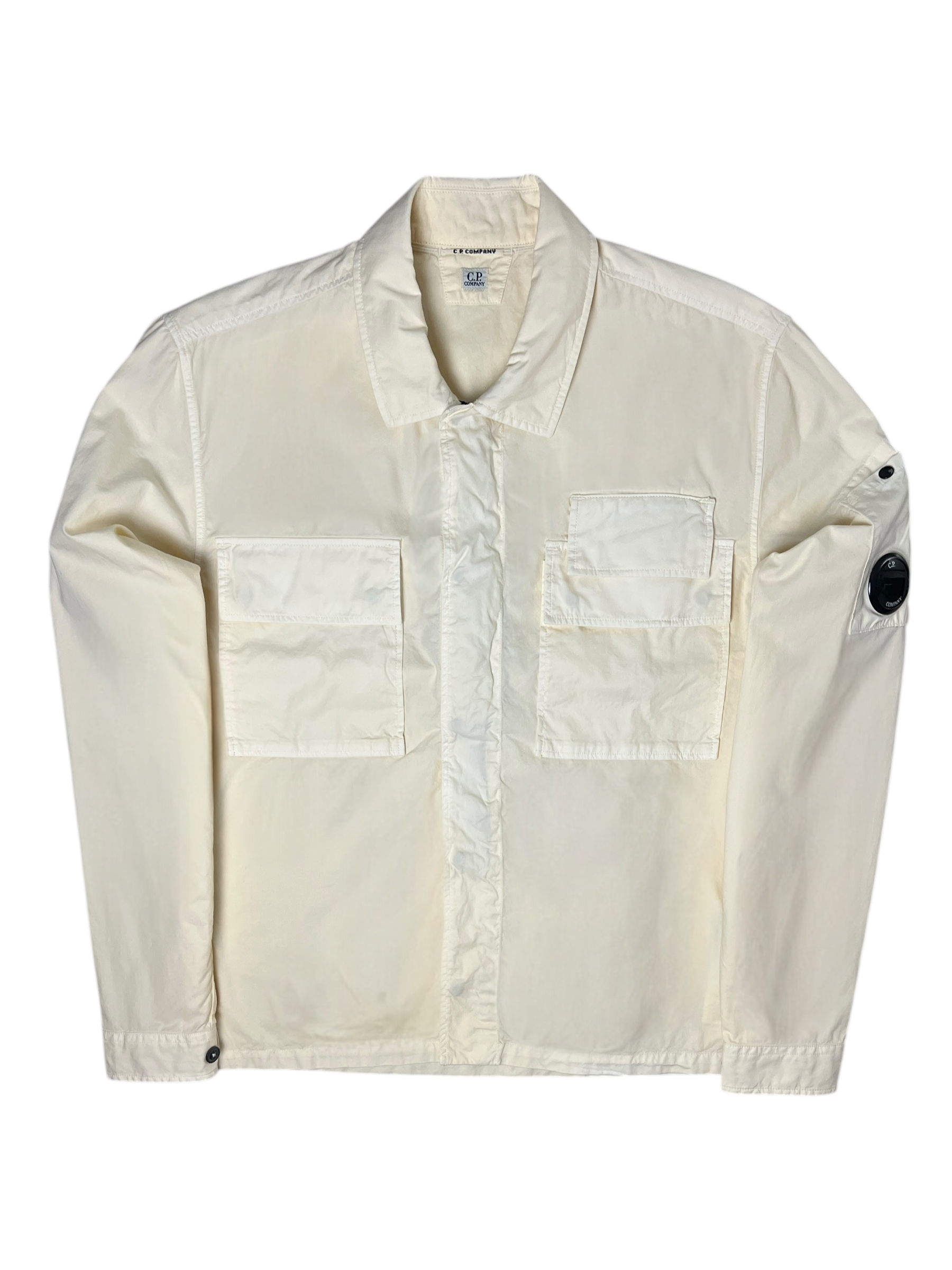 Surchemise C.P Company crème taille S - Vue de face