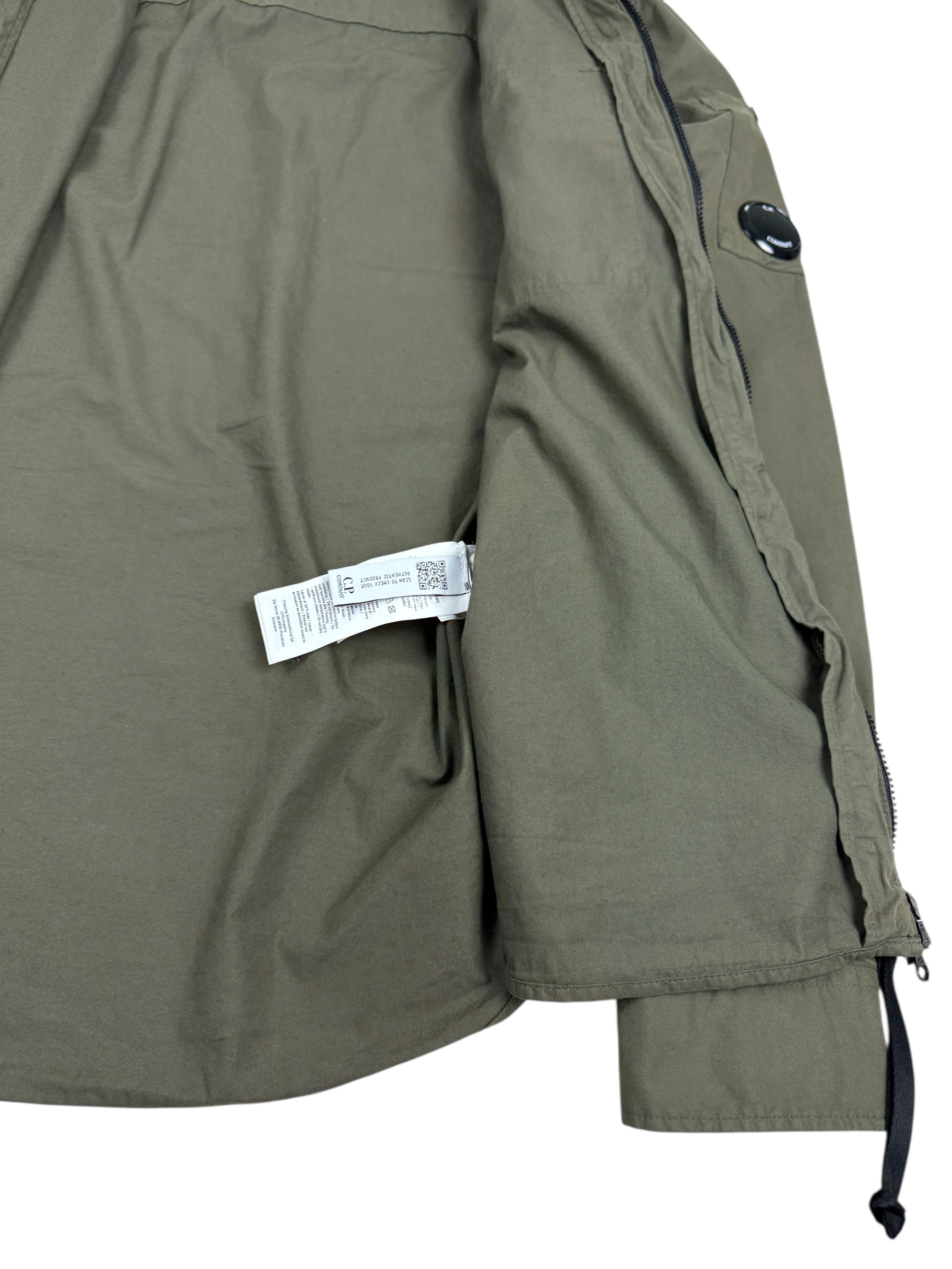 Surchemise C.P Company kaki taille L - Détail