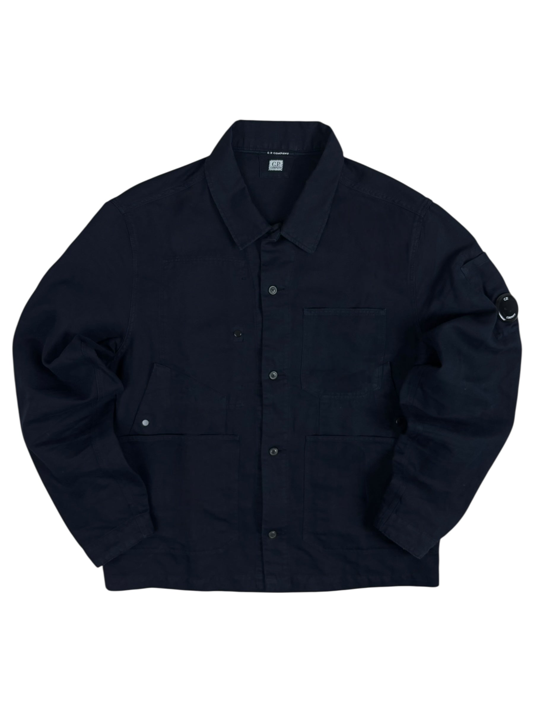 Surchemise C.P Company marine taille L - Vue de face