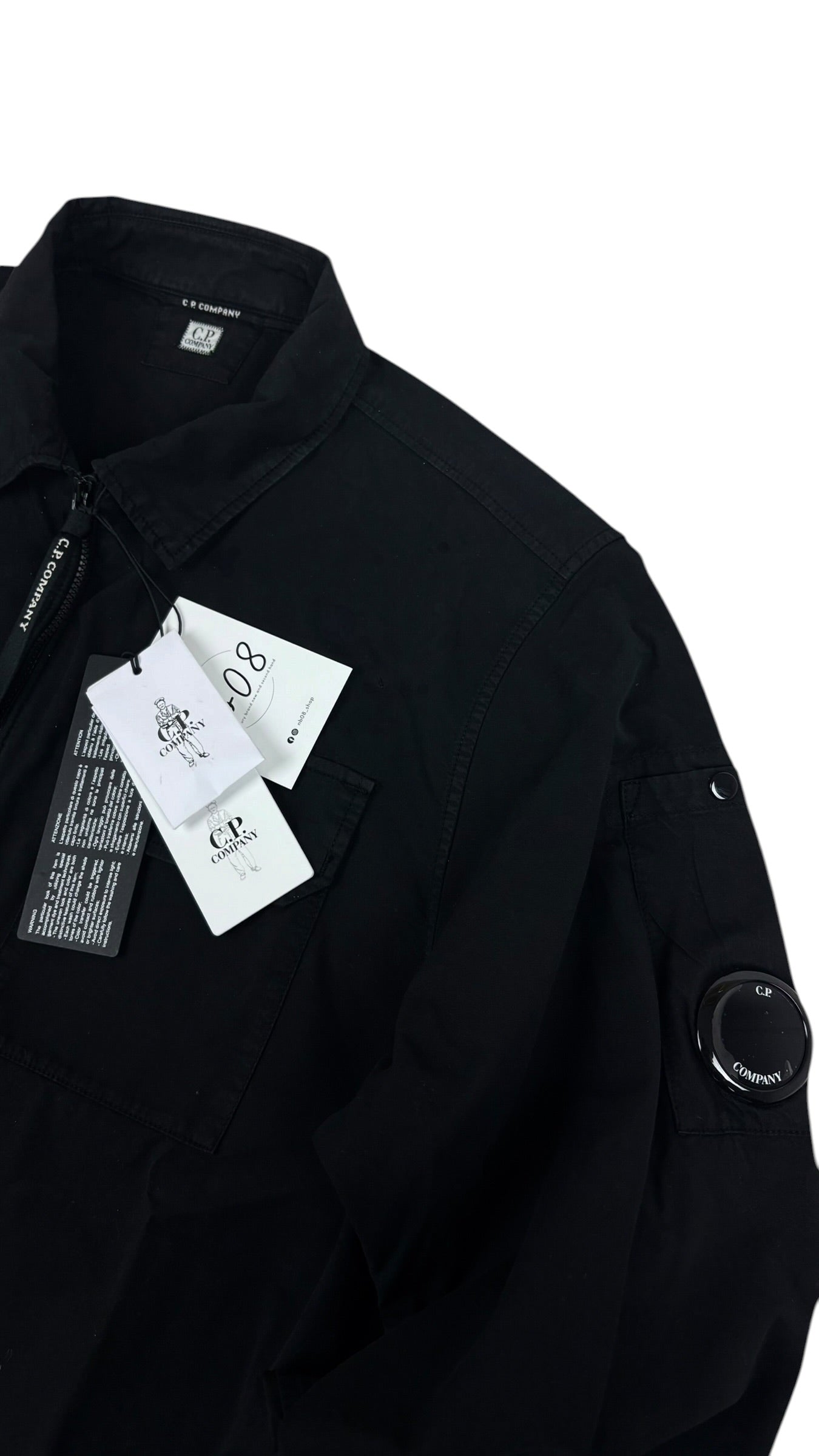 Surchemise C.P Company noir taille M - Vue de dos