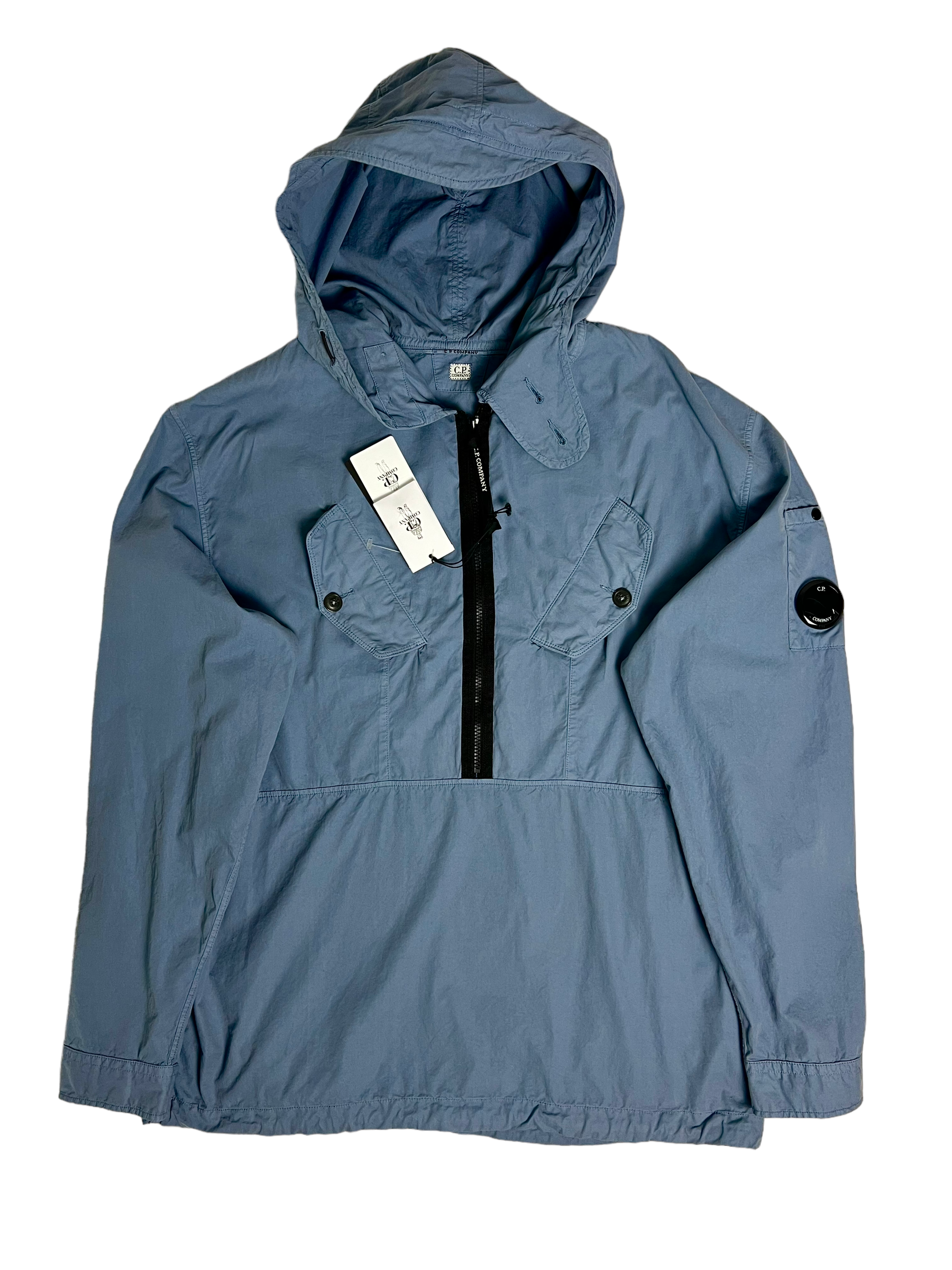 Sweat C.P Company bleu taille L - Vue de face