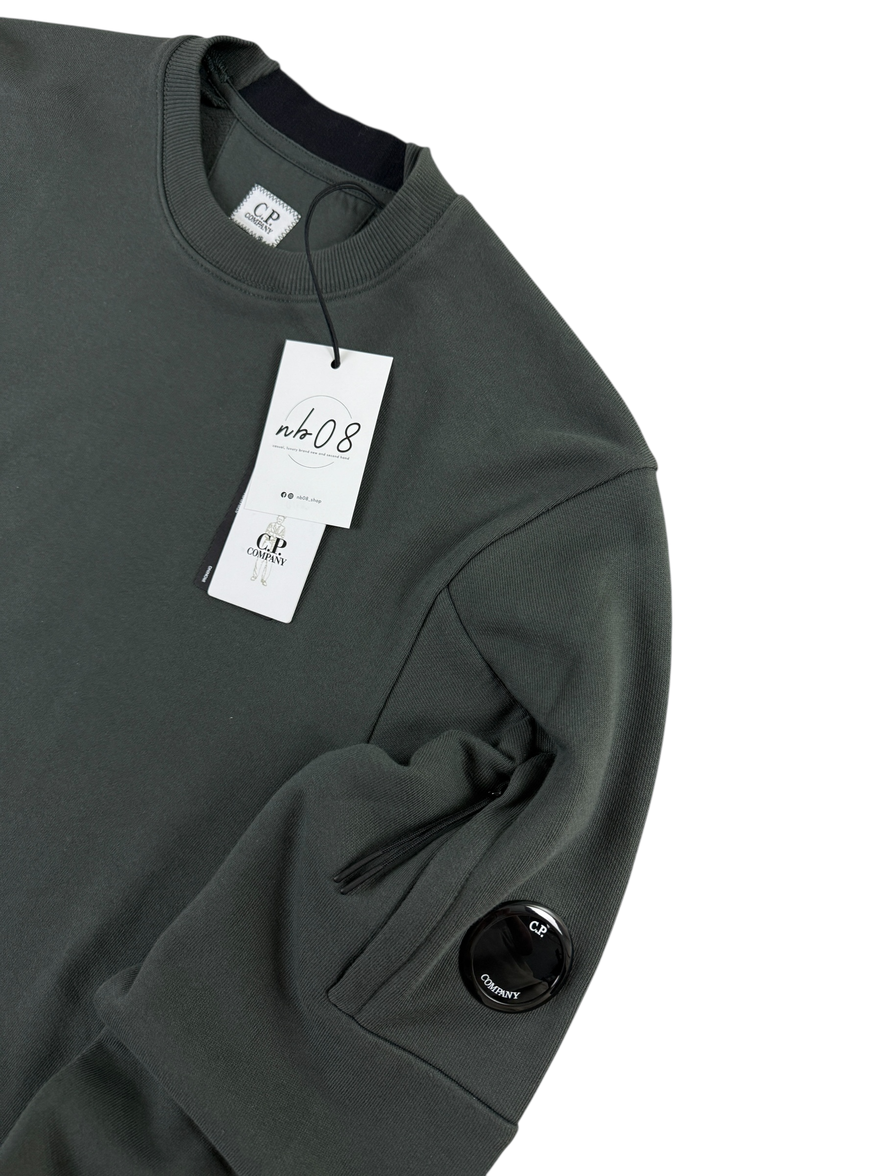 Sweat C.P Company gris taille S - Vue de dos