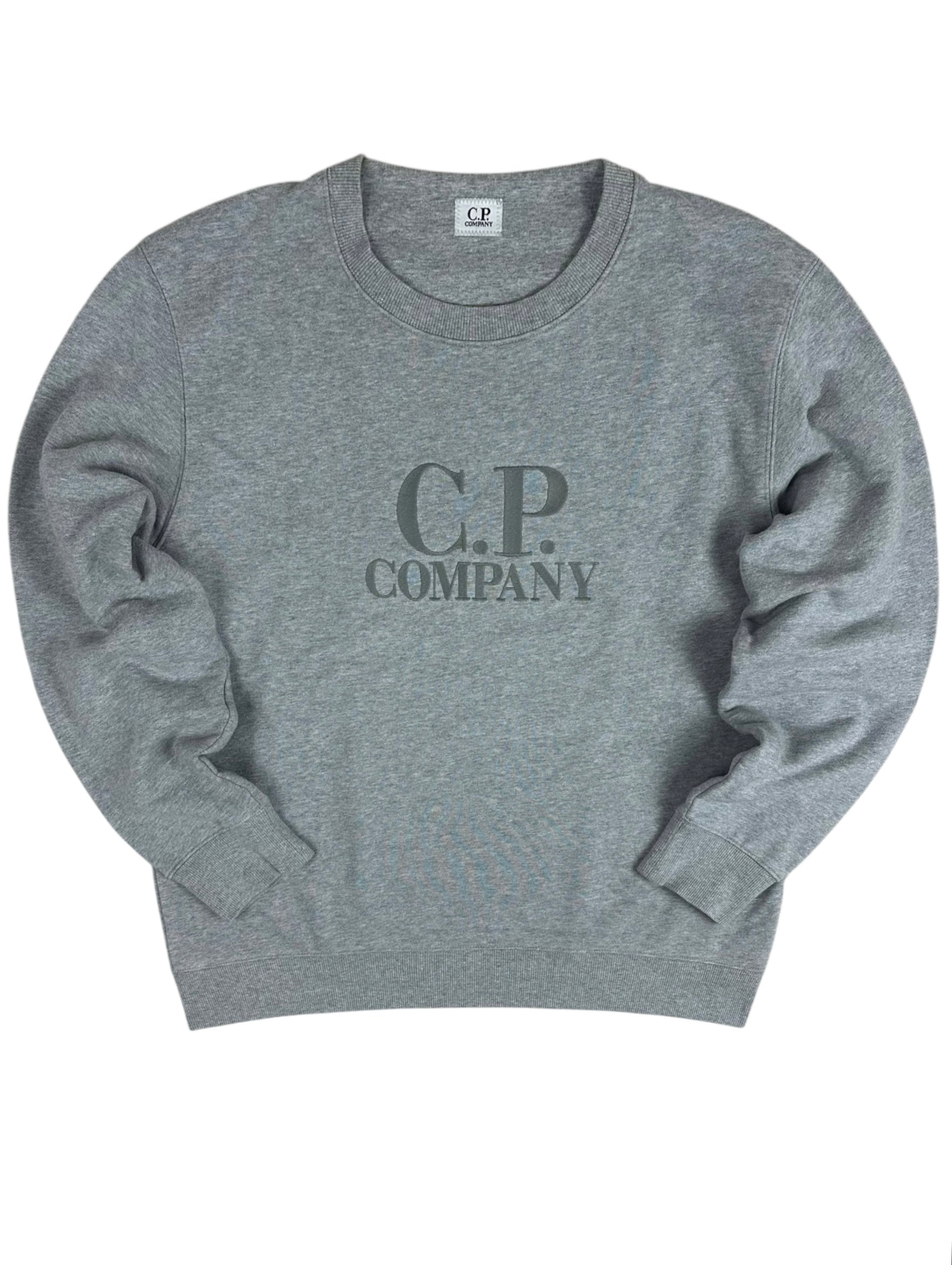 Sweat C.P Company gris taille XL - Vue de face
