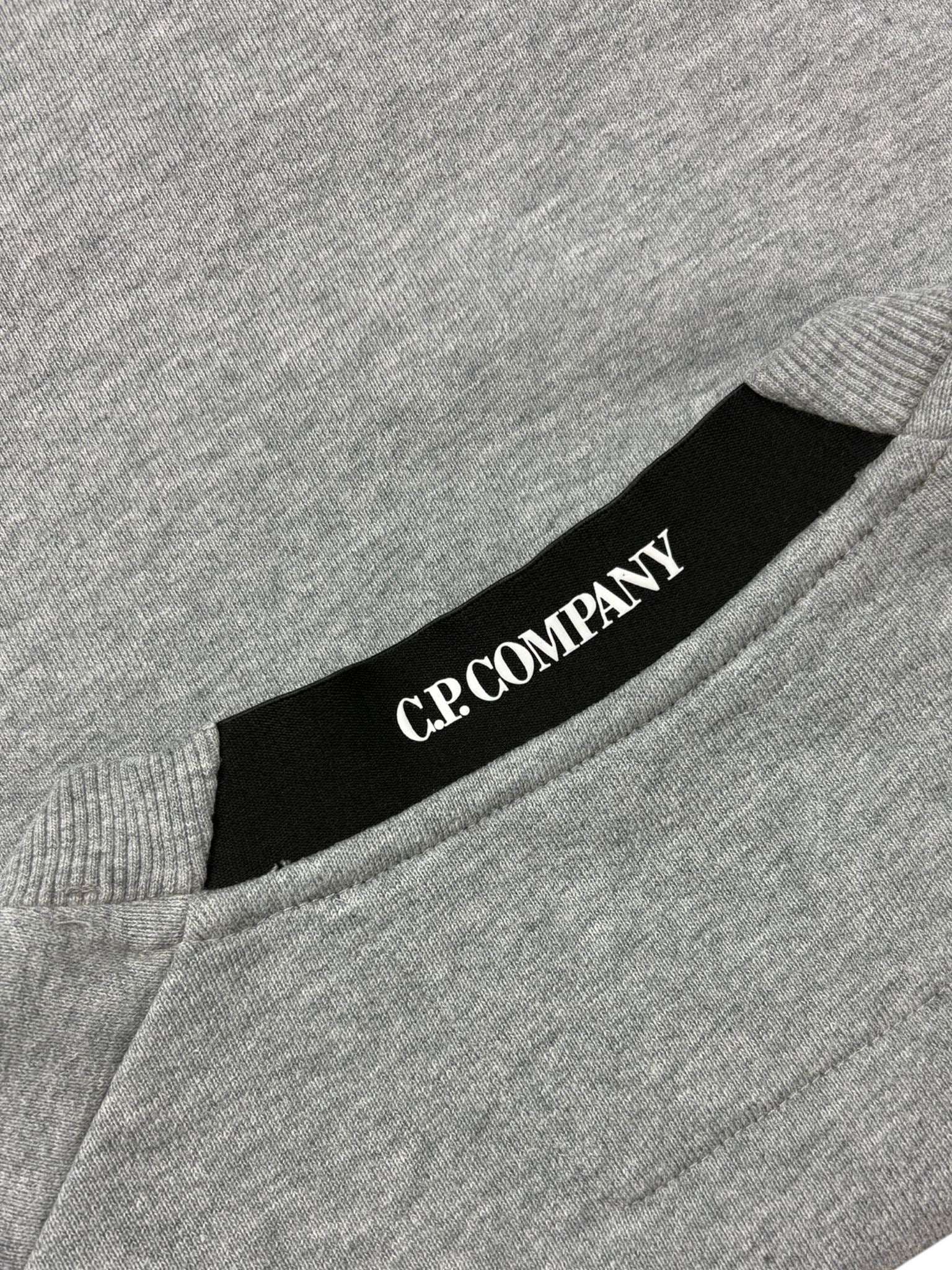 Sweat C.P Company gris taille XS - Logo et étiquette
