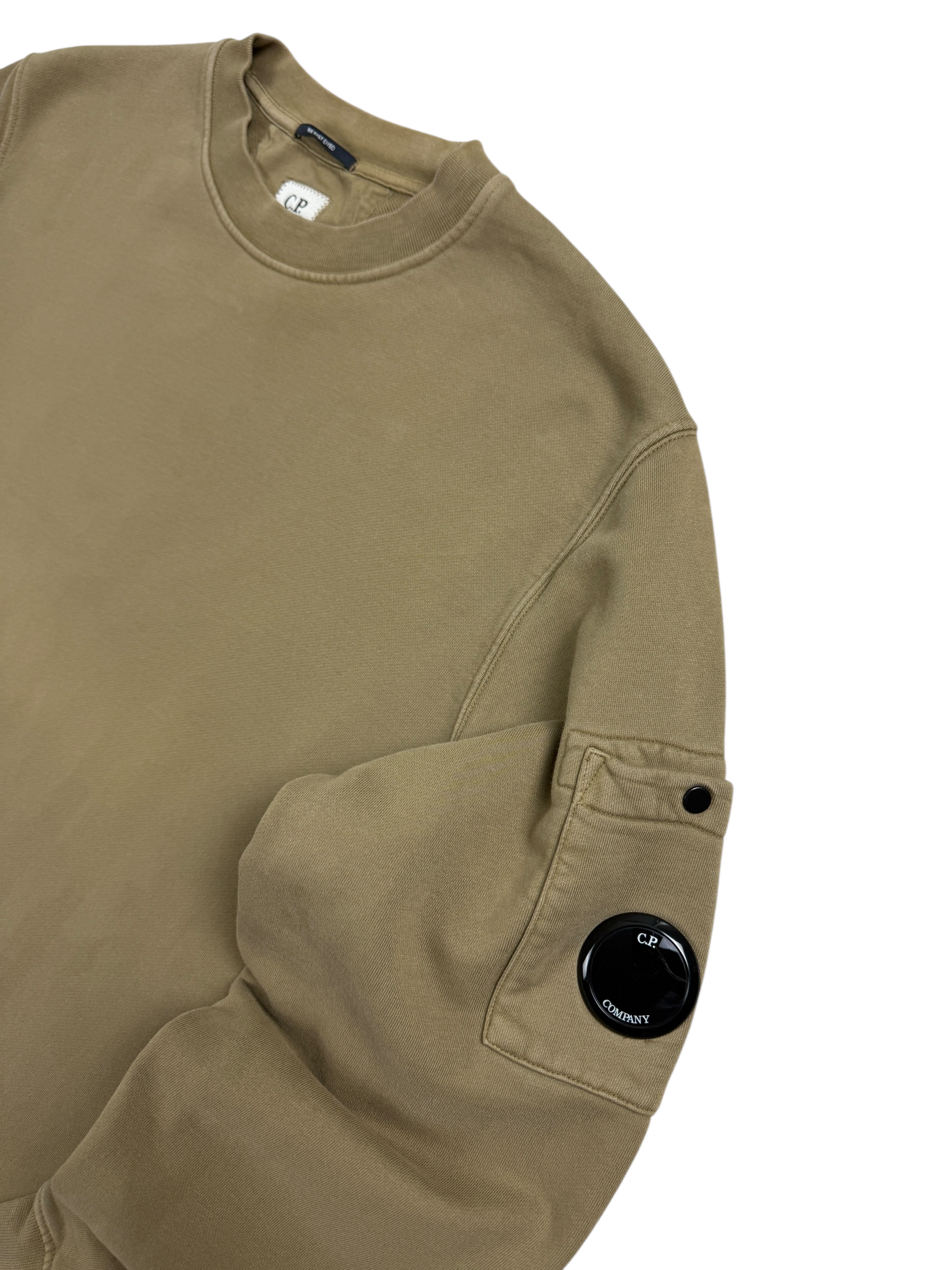 Sweat C.P Company kaki taille M - Vue de dos