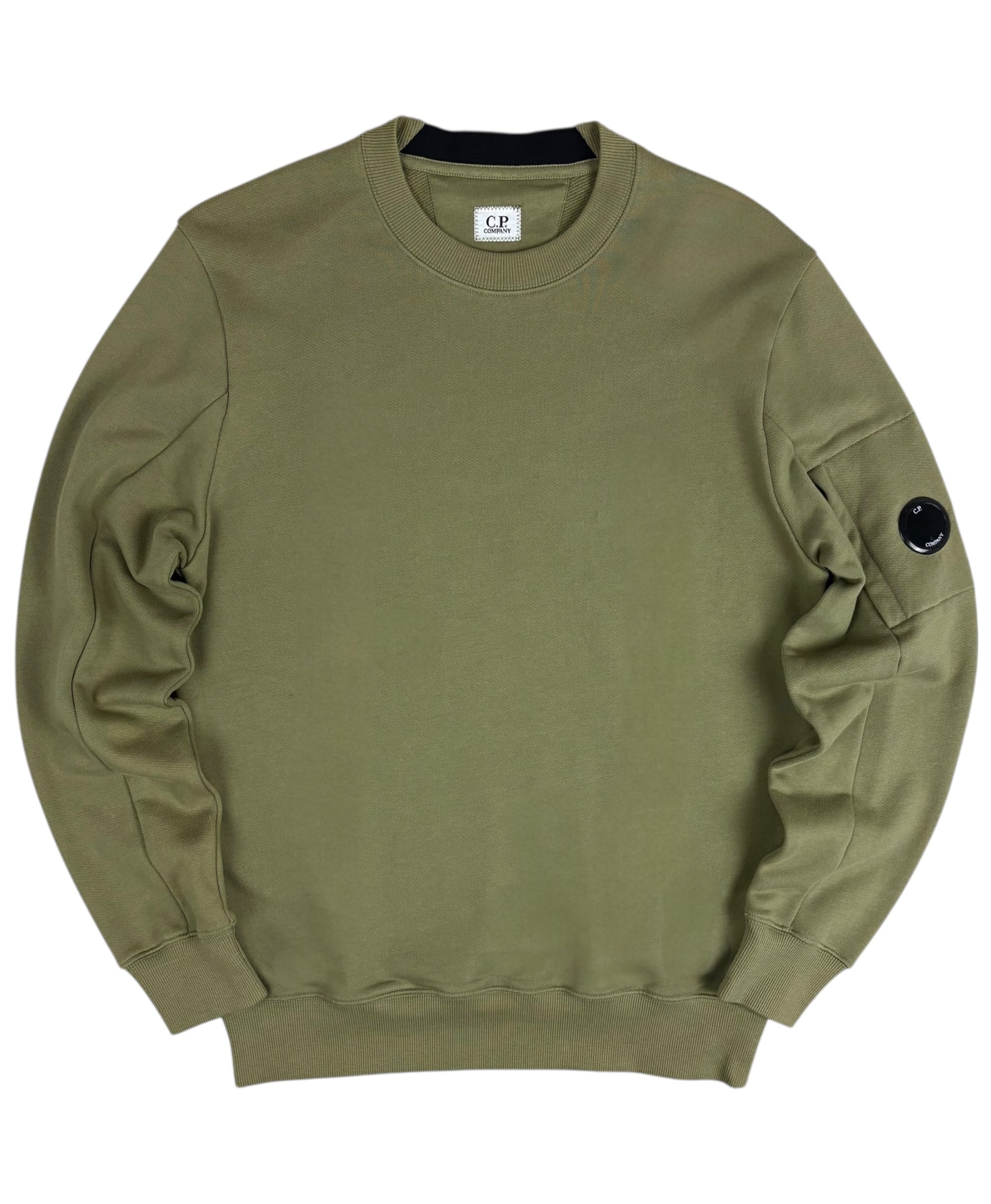 Sweat C.P Company kaki taille M - Vue de face