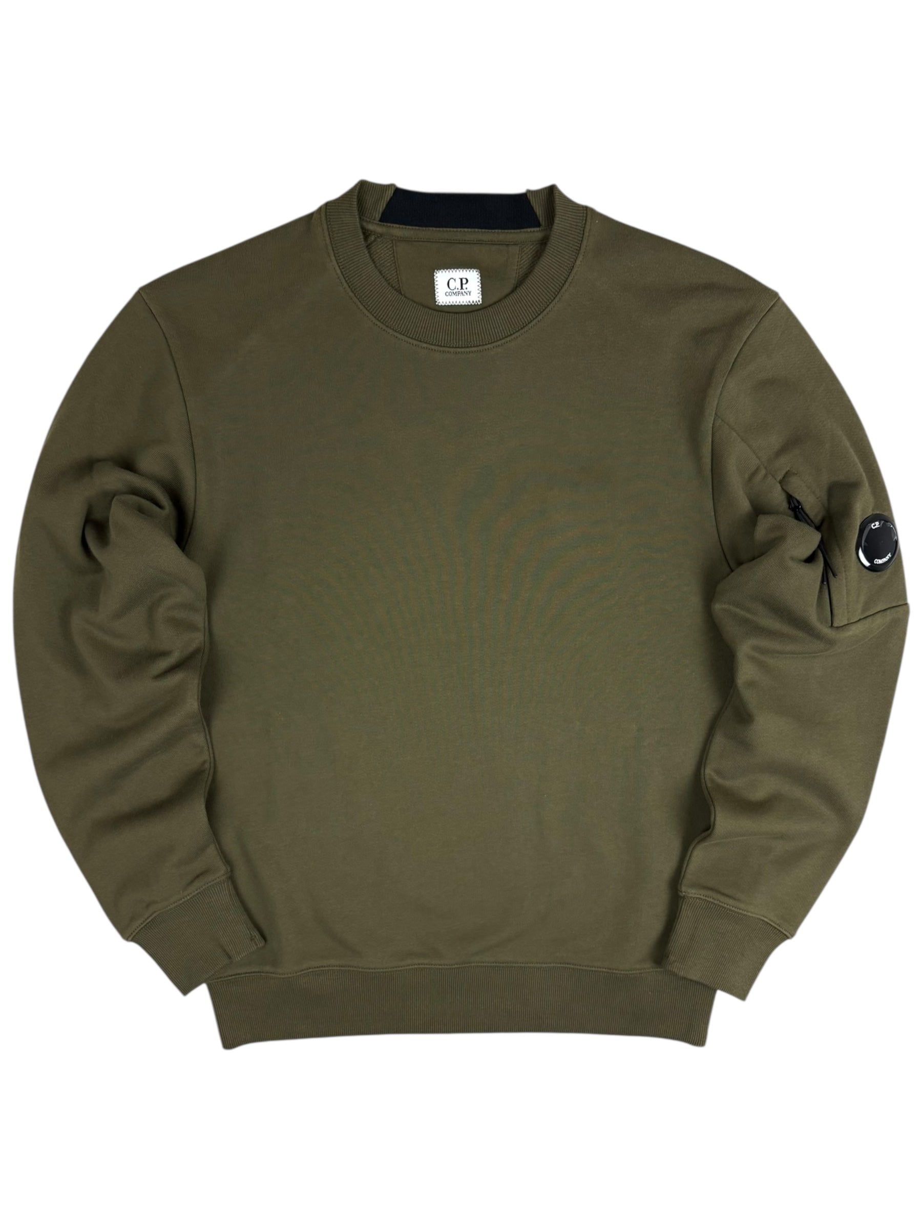 Sweat C.P Company kaki taille S - Vue de face