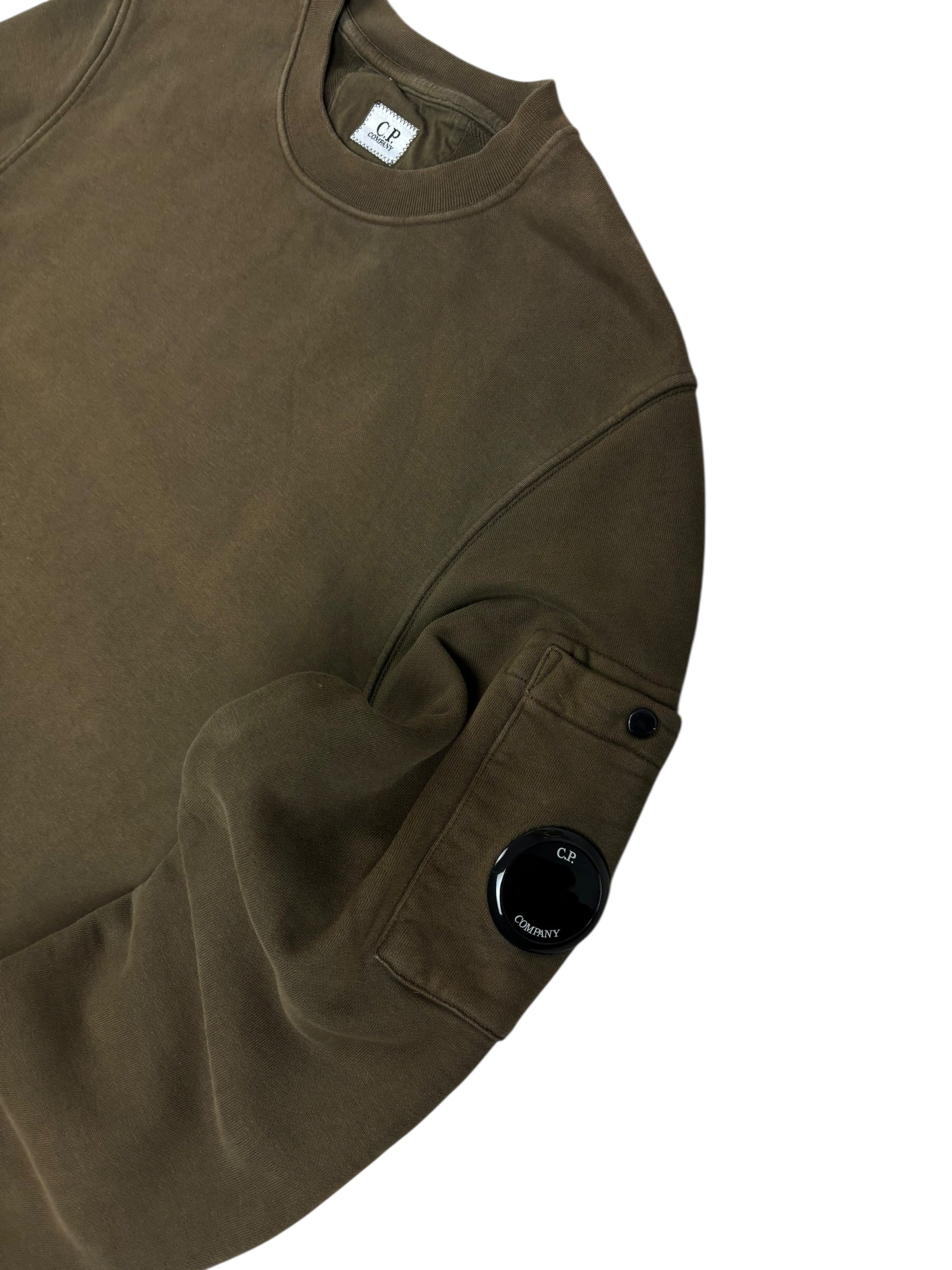 Sweat C.P Company kaki taille XS - Vue de dos