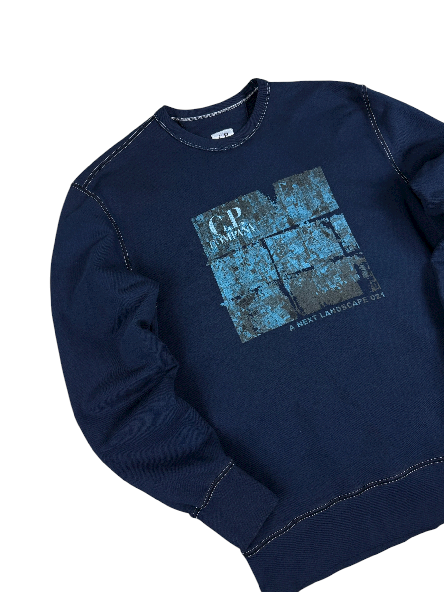 Sweat C.P Company marine taille S - Vue de dos