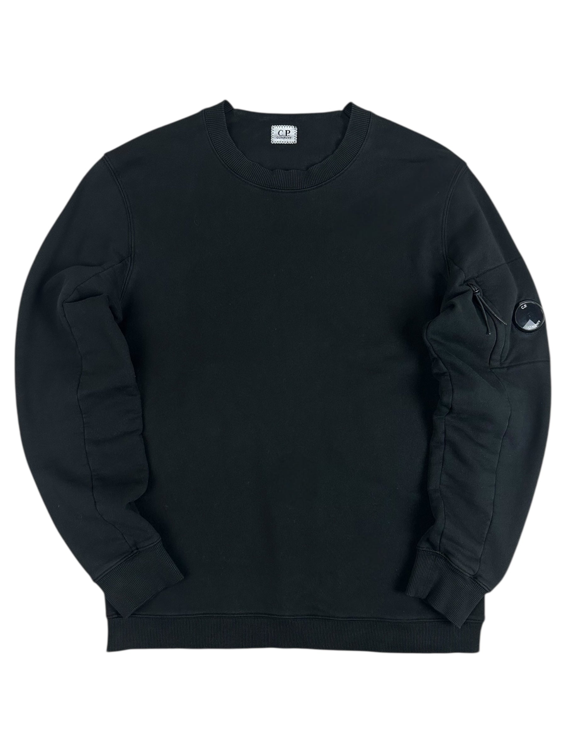 Sweat C.P Company noir taille L - Vue de face