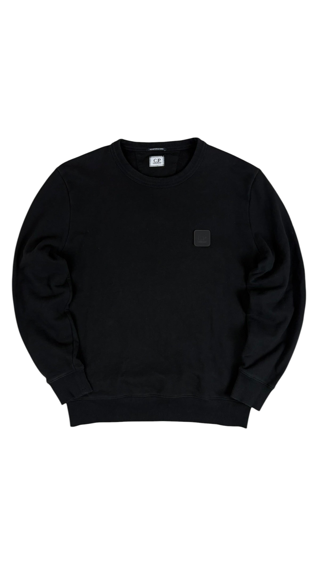 Sweat C.P Company noir taille L - Vue de face