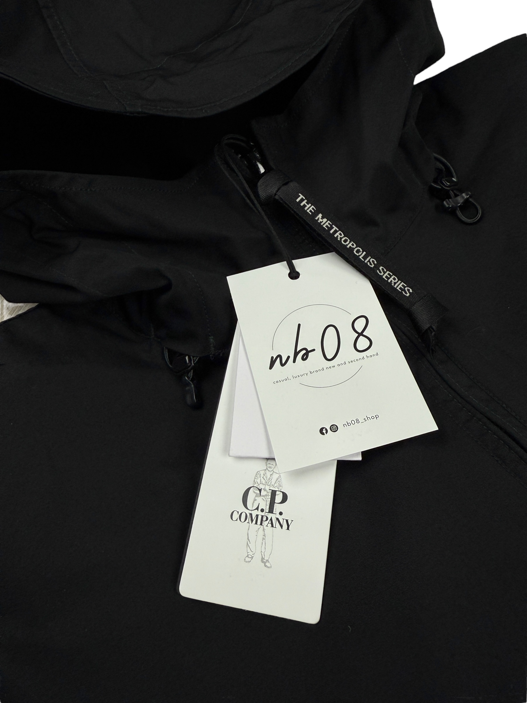 Sweat C.P Company noir taille S - Détail