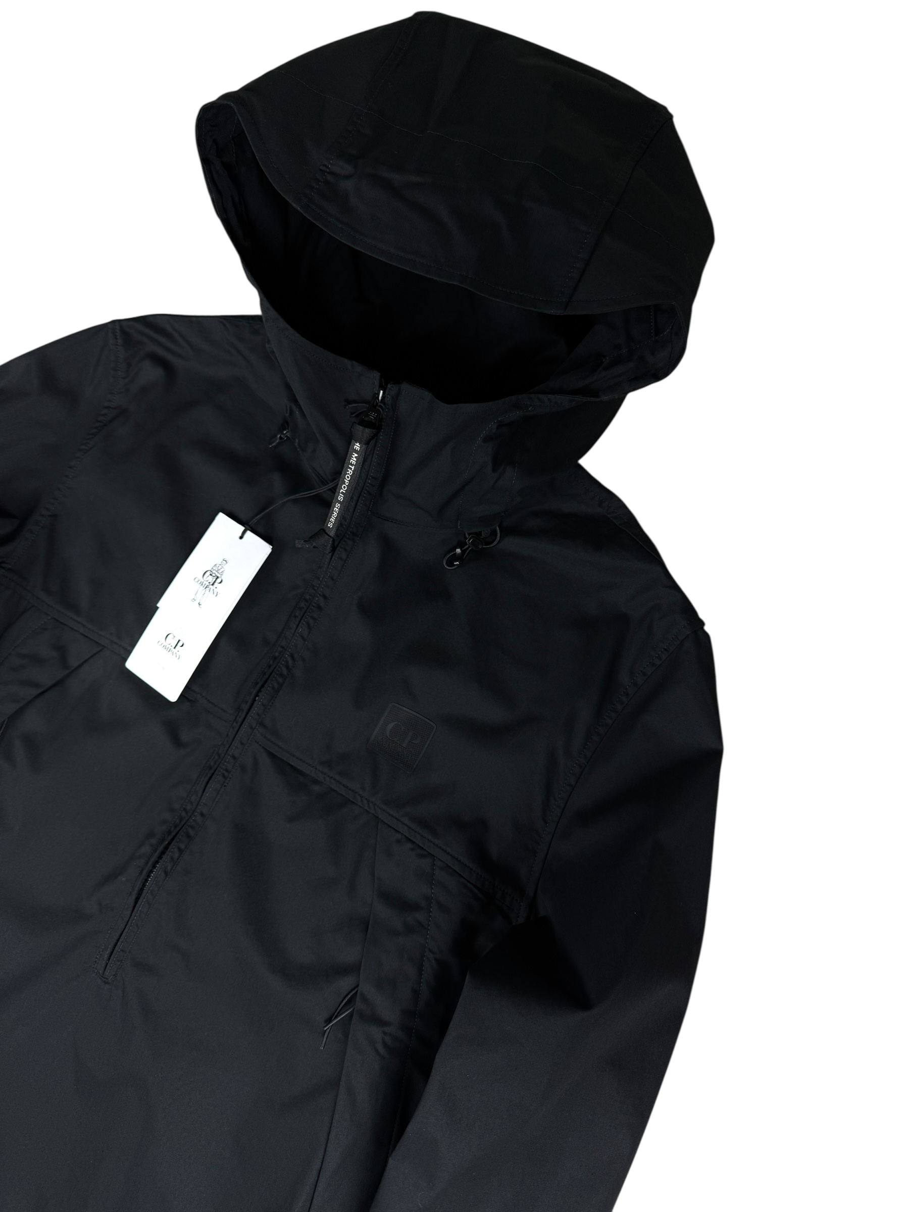 Sweat C.P Company noir taille S - Logo et étiquette