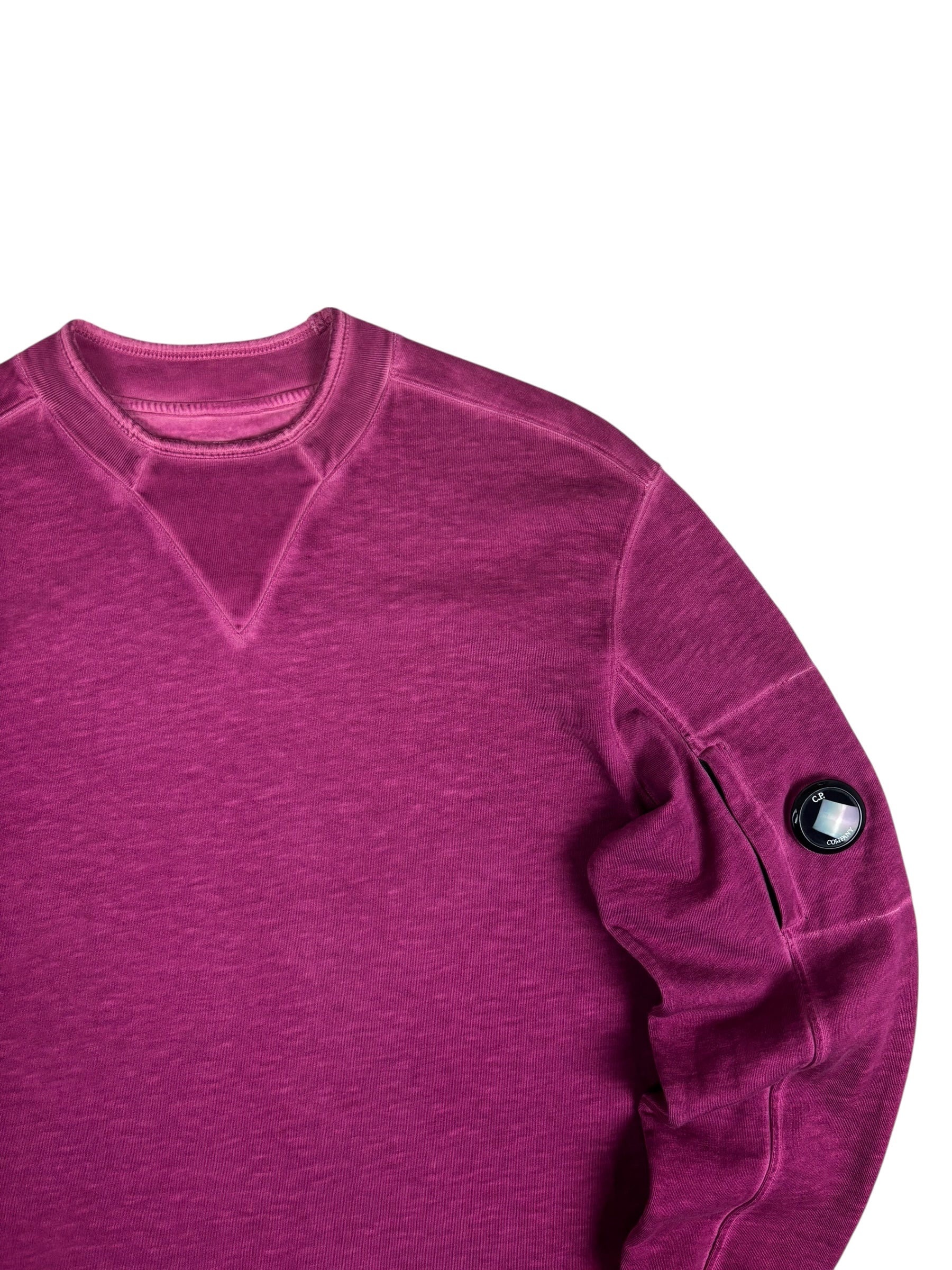 Sweat C.P Company rouge/violet taille L - Vue de dos