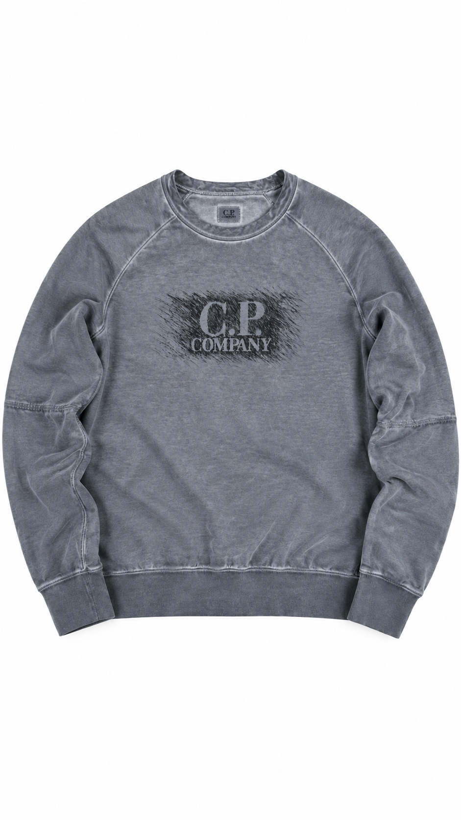 Sweat-shirt Crewneck C.P Company Logo Délavé gris taille XL, seconde main authentifiée NB08 — vue 1