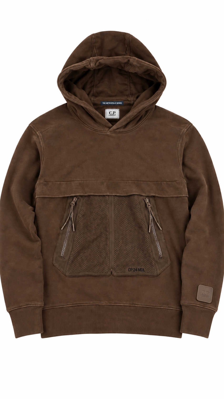 Sweat-shirt Hoodie C.P Company The Metropolis Series marron taille S, seconde main authentifiée NB08 — vue 1