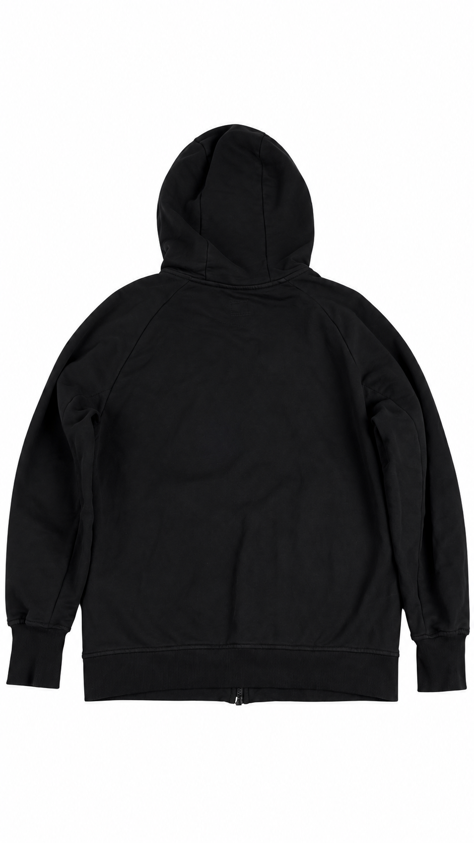 Sweat-shirt Hoodie Zippé C.P Company Goggle noir taille M, vue de dos — vue 2