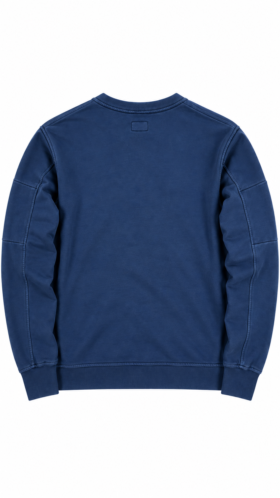 Sweat-shirt C.P Company Light Fleece bleu, vue de dos — vue 2