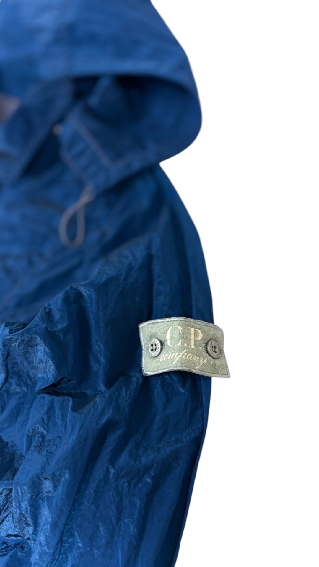 Trench Coat C.P Company bleu taille 14 ans - Vue de dos
