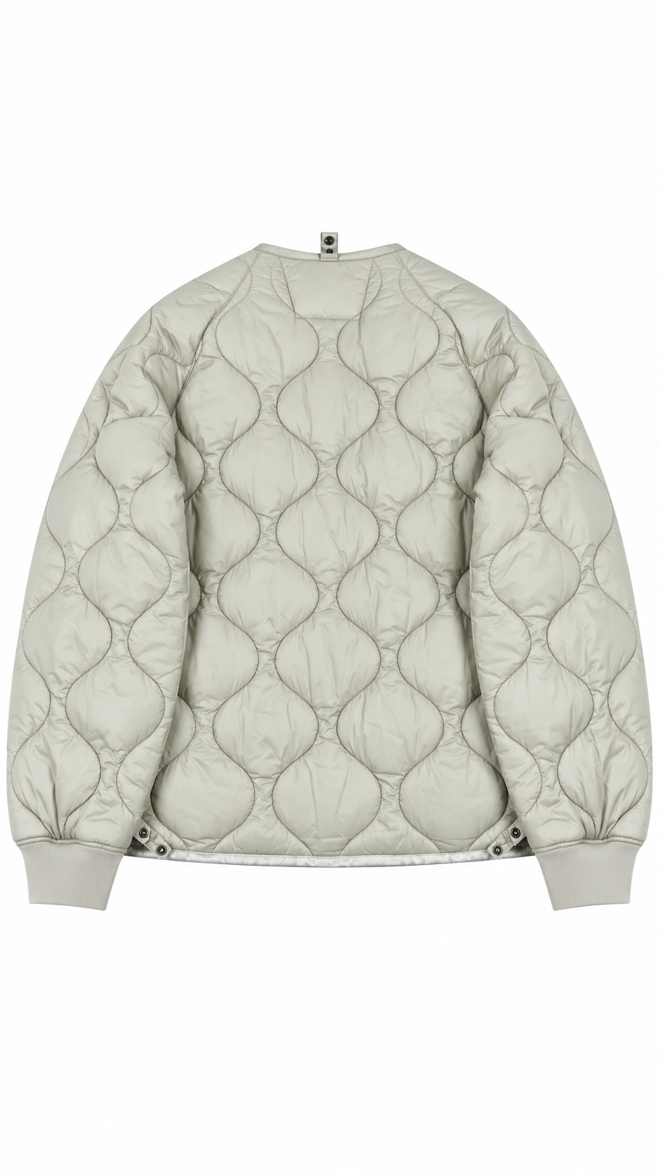 Veste à Capuche C.P Company Shell-R Lens Silver Birch blanc cassé, détail étiquettes et finitions — vue 6