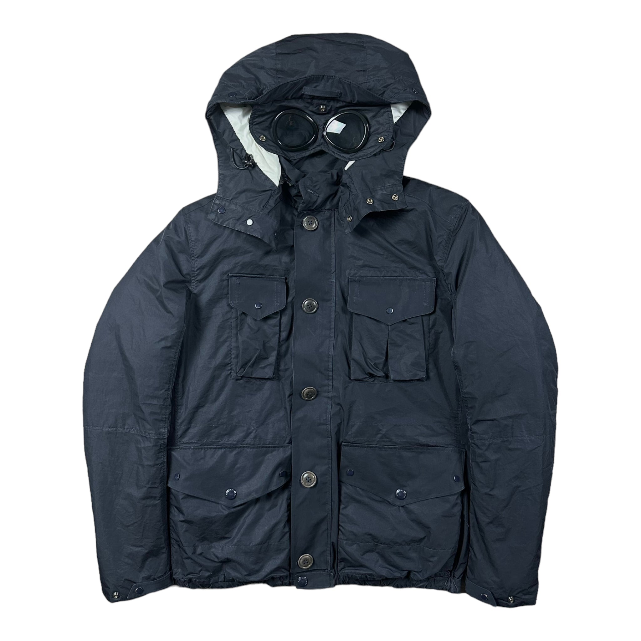 VESTE À CAPUCHE C.P COMPANY DOWN JACKET GOGGLE JACKET - NB08