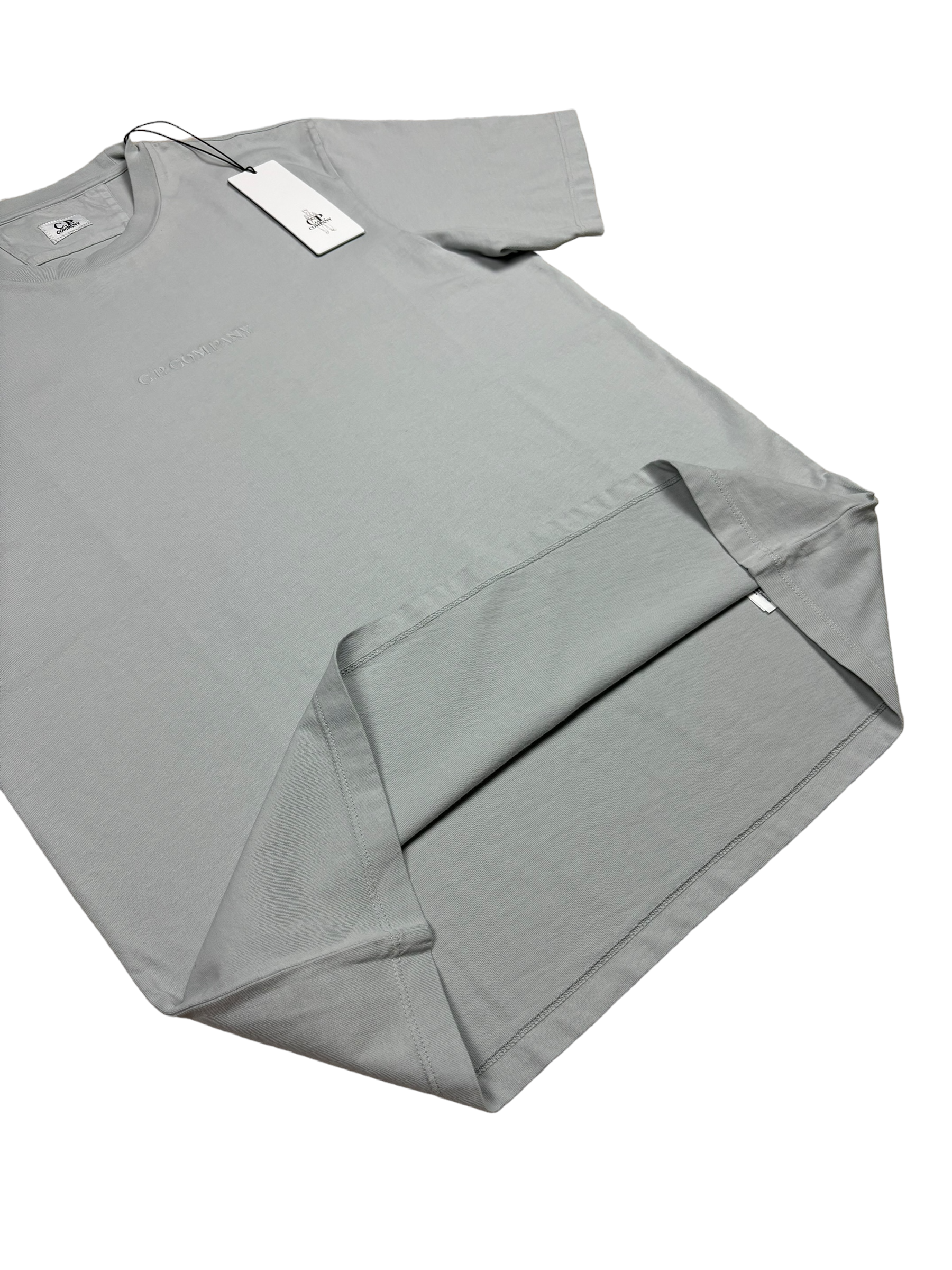 Veste C.P Company gris taille M - Logo et étiquette