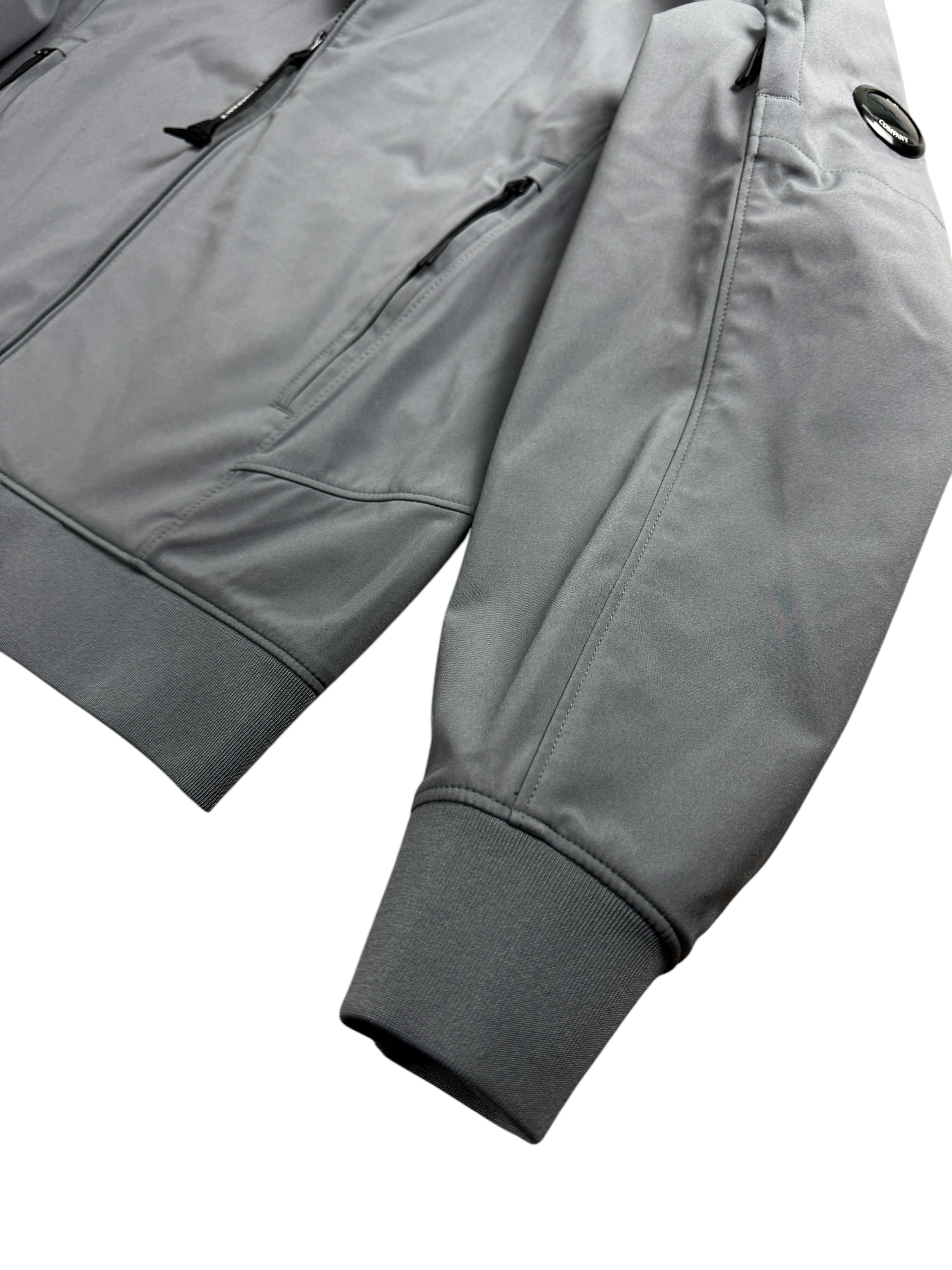 Veste C.P Company gris taille M - Logo et étiquette