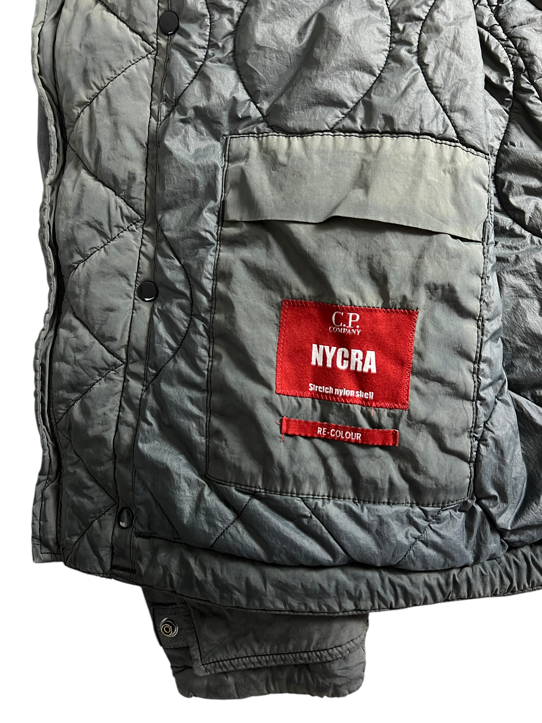 Veste C.P Company Nycra Re-colour gris taille 50 - vue 4