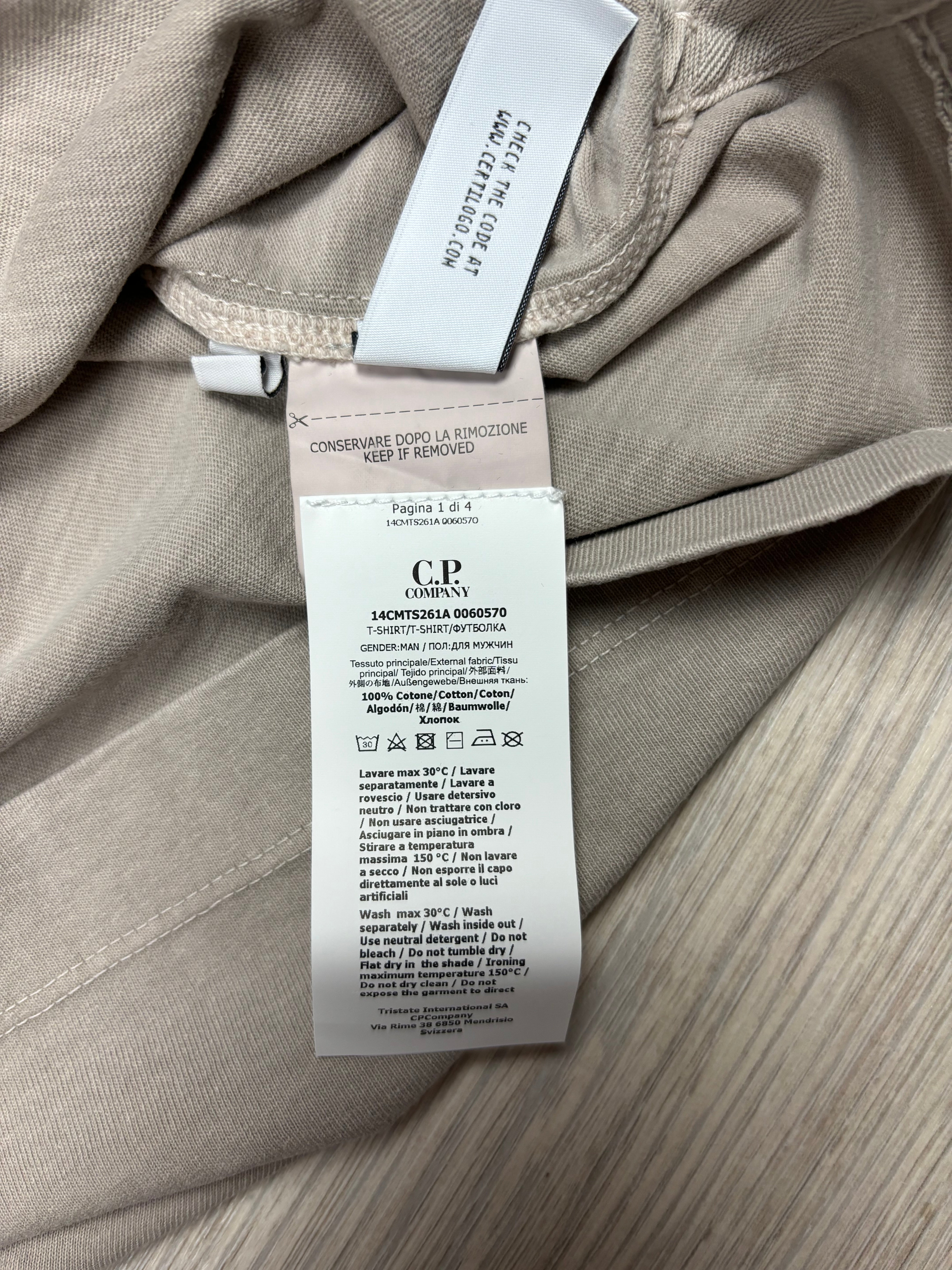 Veste C.P Company gris taille S - Vue 6