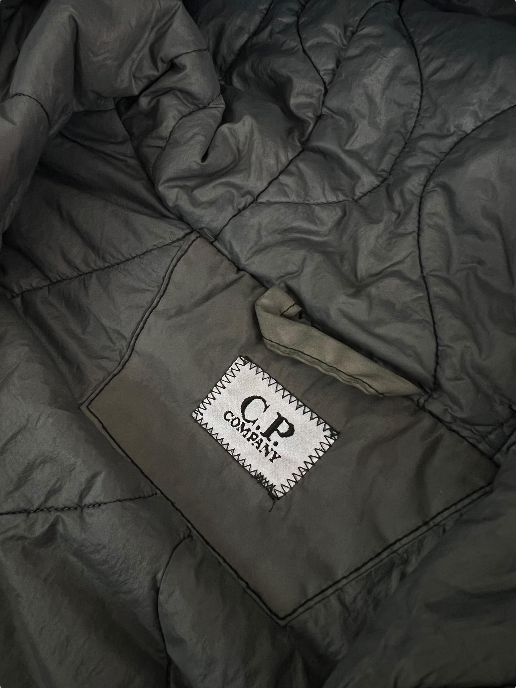 Veste C.P Company Nycra Re-colour gris taille 50 - vue 5