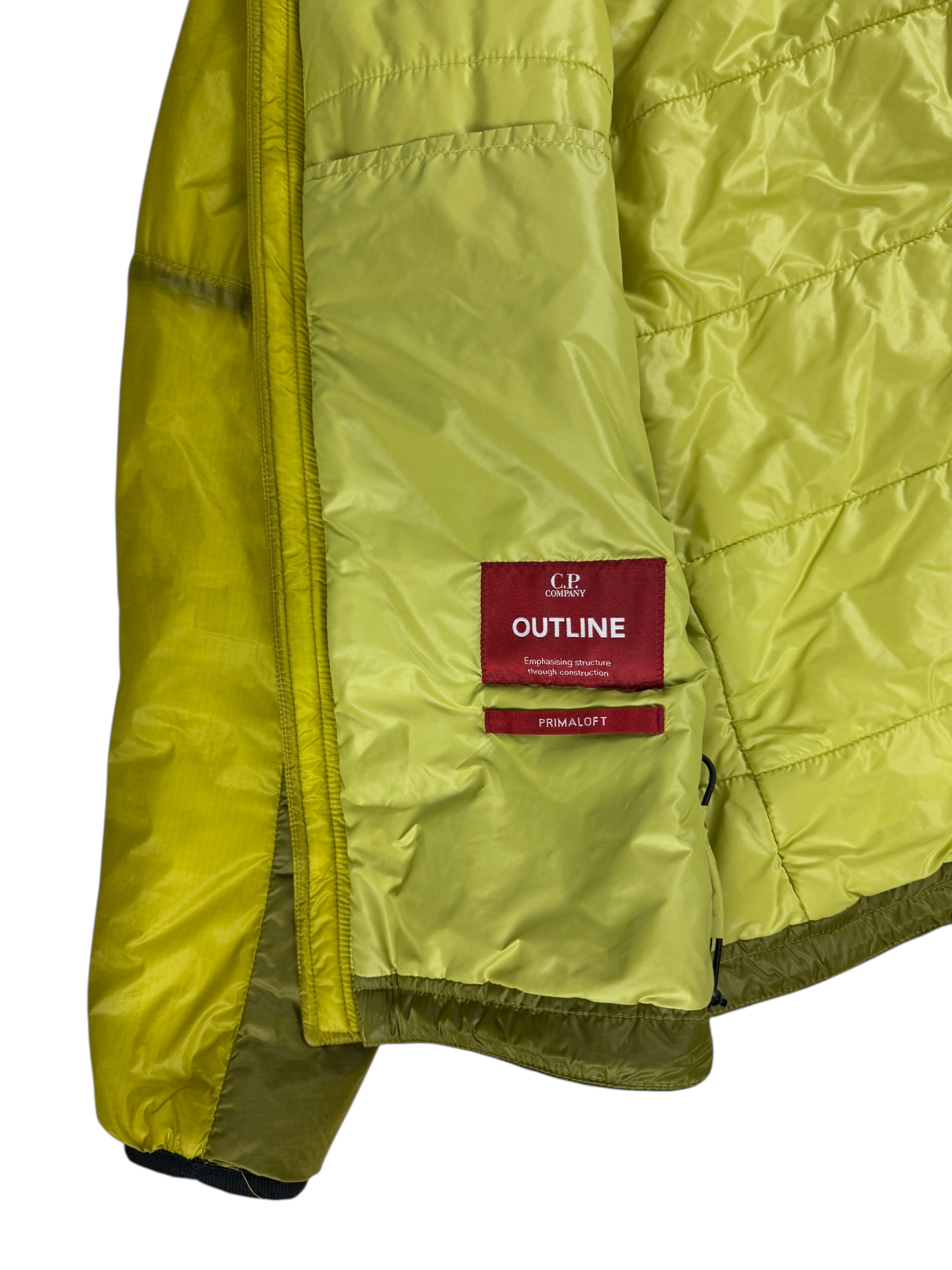 Veste C.P Company jaune taille XS - Vue côté