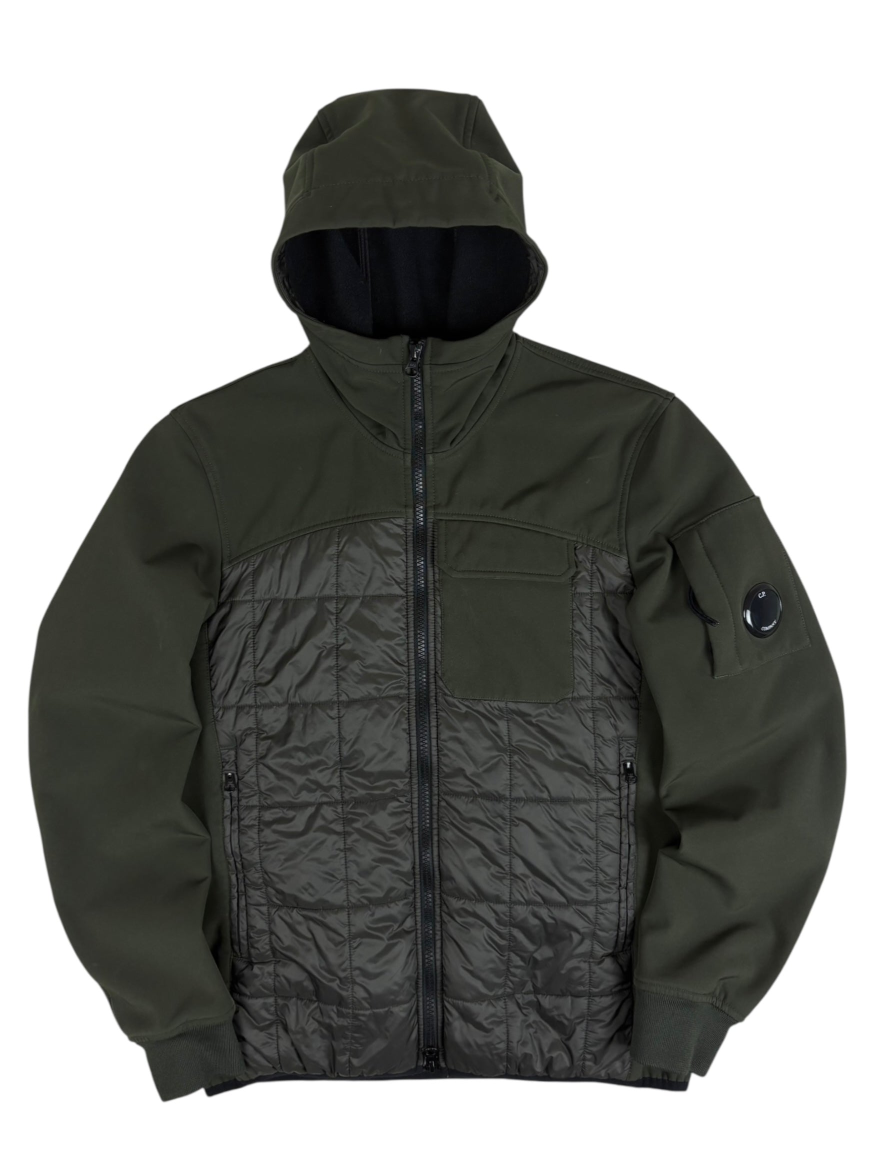 Veste C.P Company kaki taille 14 ans - Vue de face
