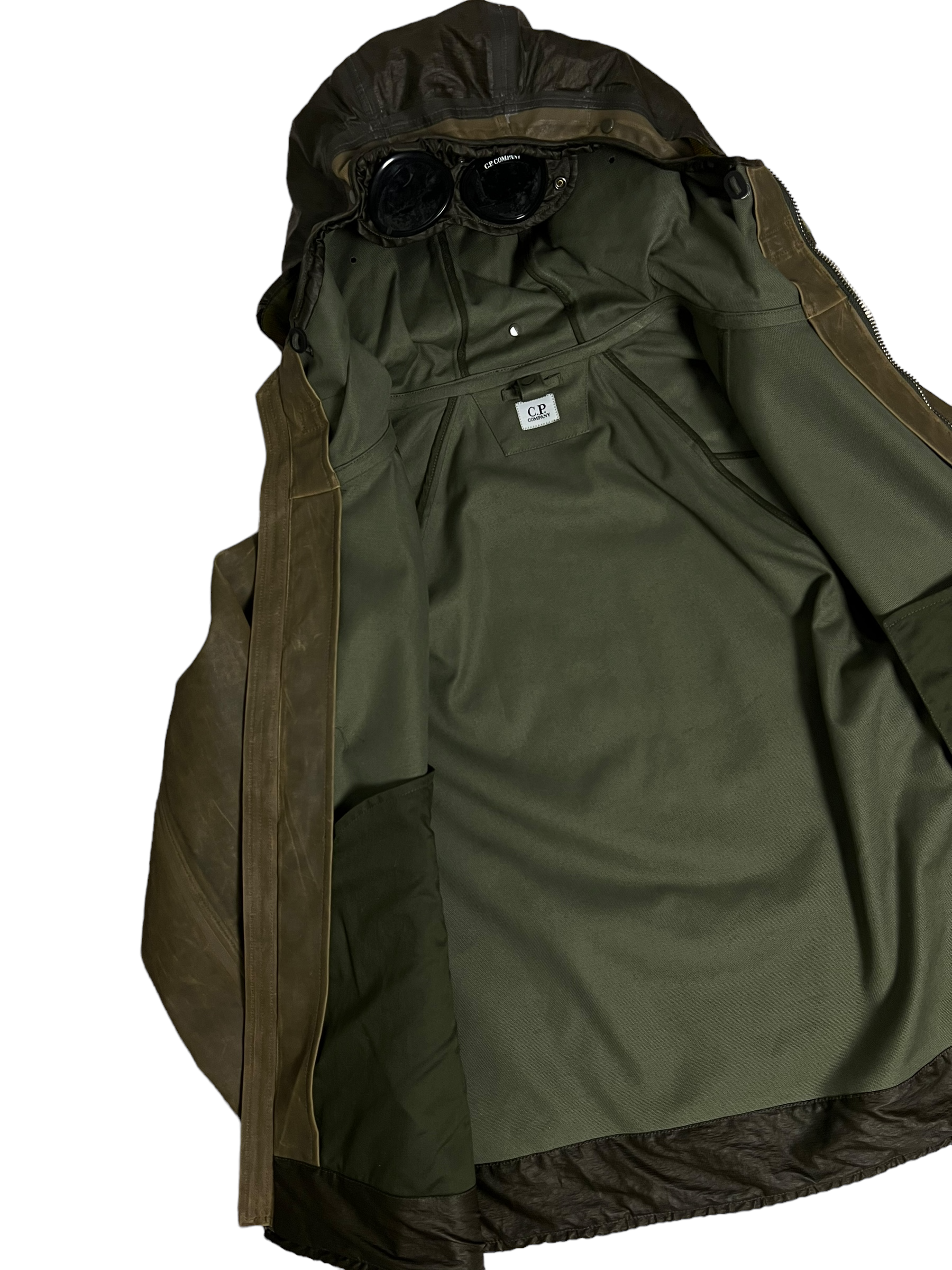 Veste C.P Company kaki taille L - Vue 7
