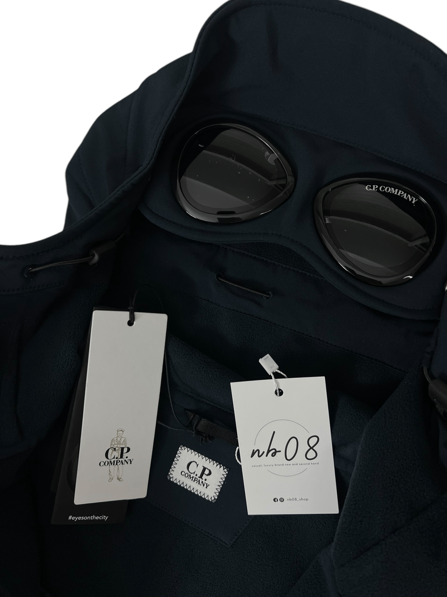 VESTE C.P COMPANY SHELL - R GOGGLE JACKET - NB08 SHOP