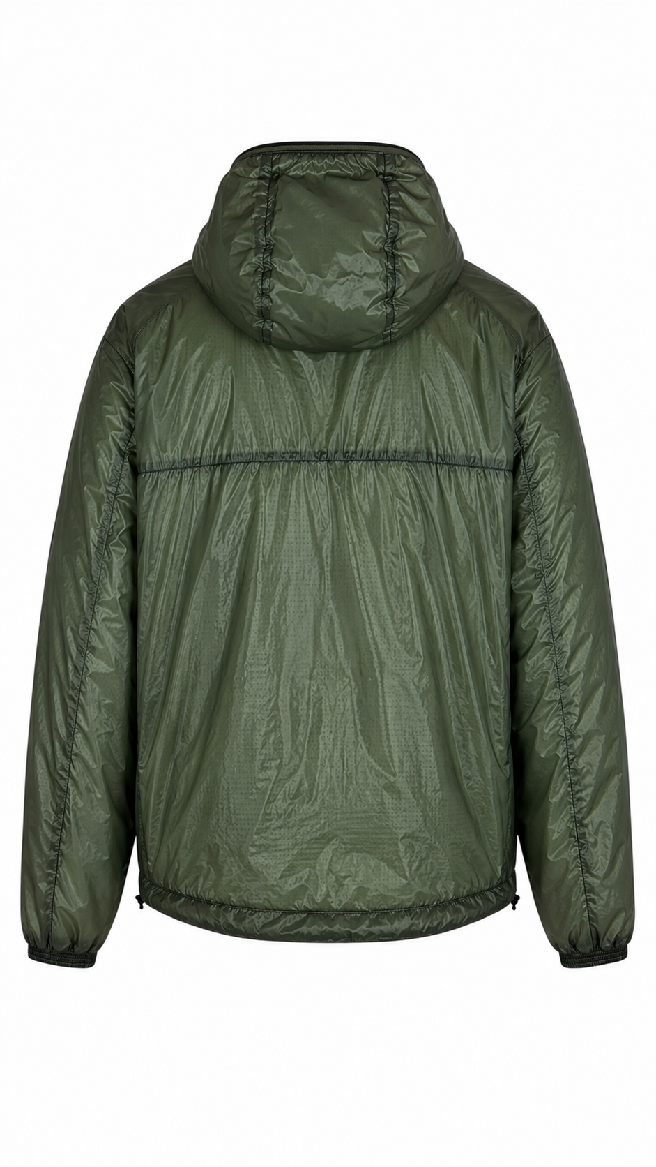 Veste C.P Company Nada Shell Primaloft kaki, neuf, vue de dos — vue 2