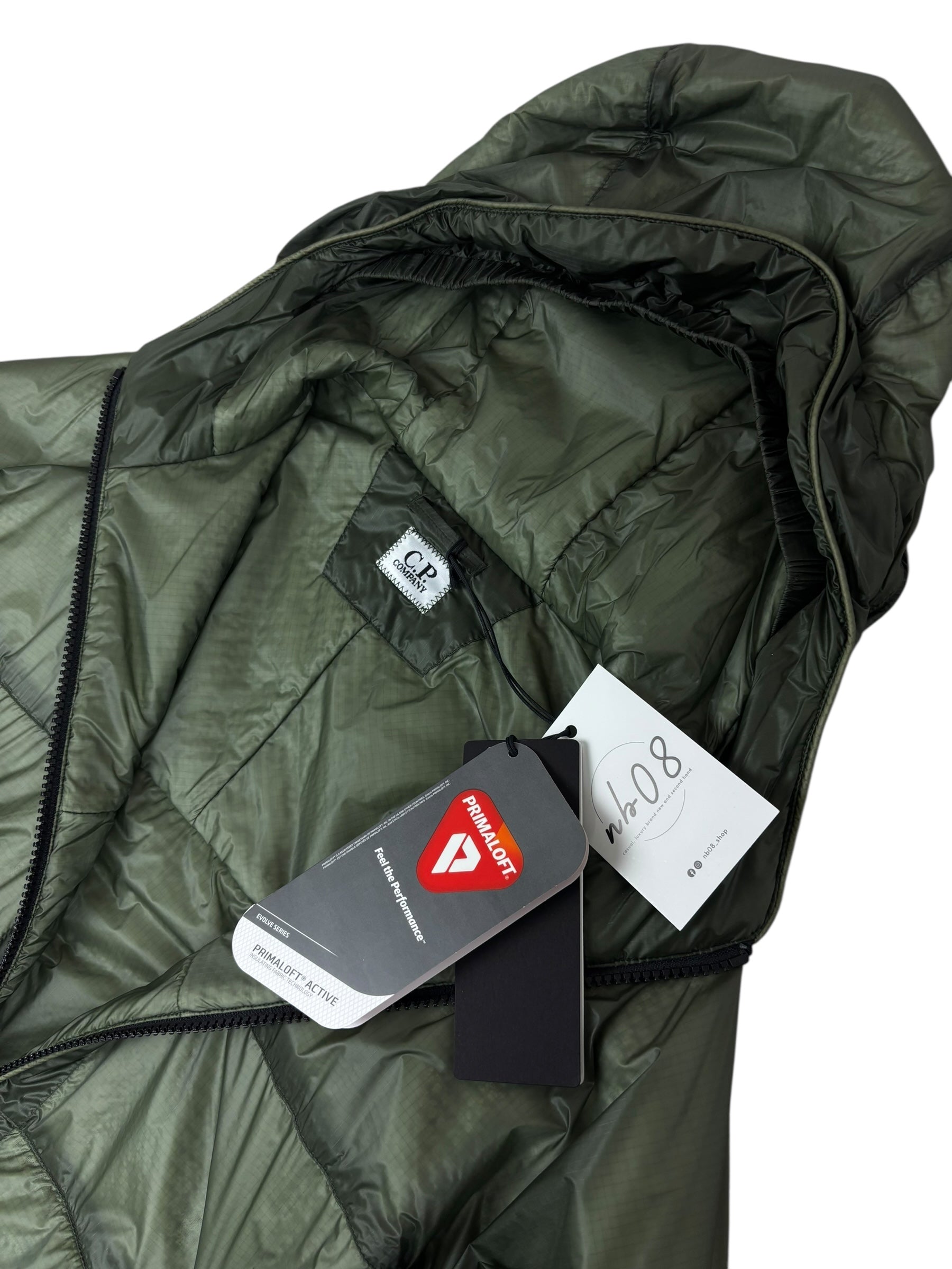 Veste C.P Company vert taille XS - Détail