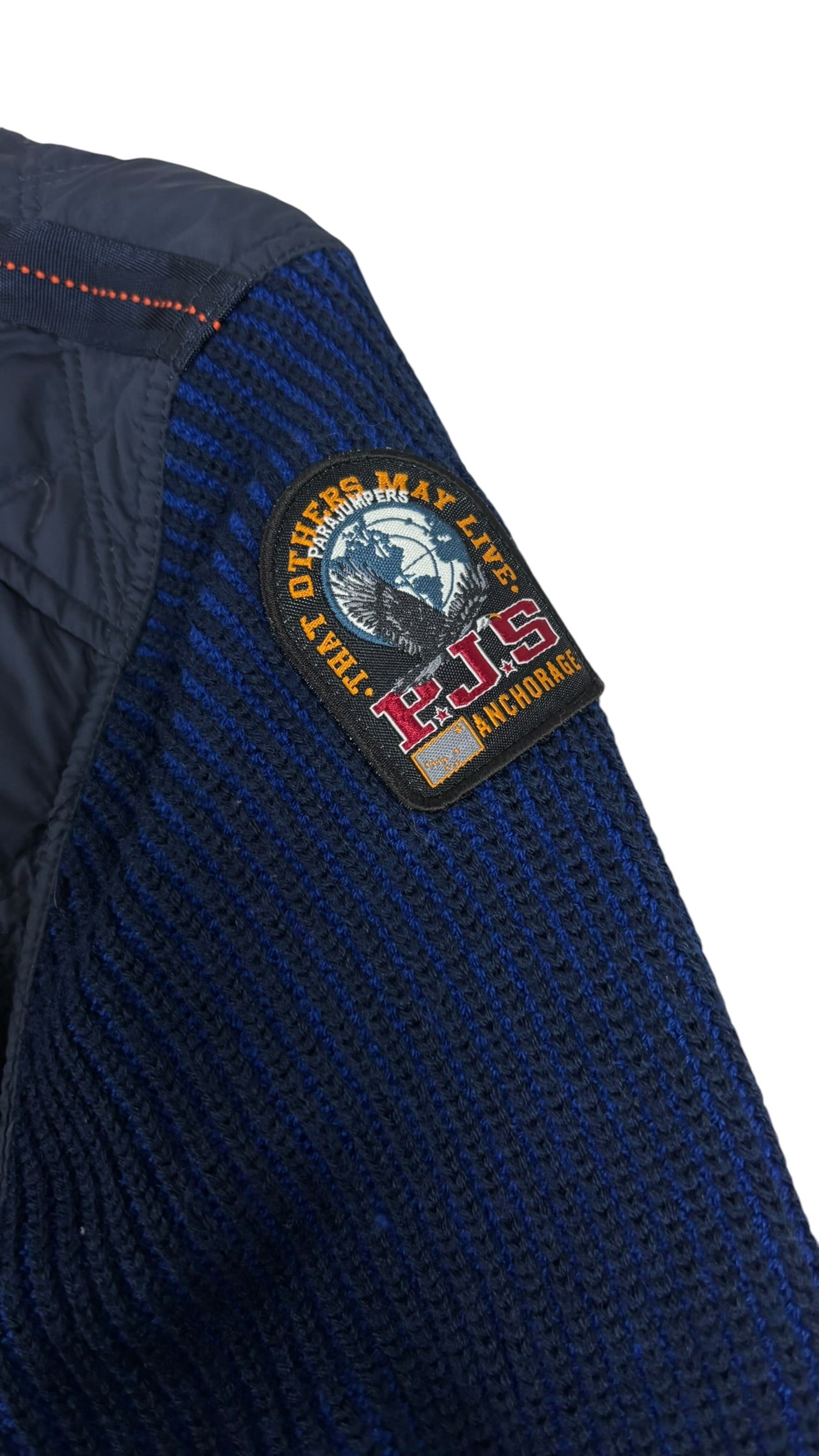 Cardigan Hybride Parajumpers Knitwear marine taille L - vue 2/6