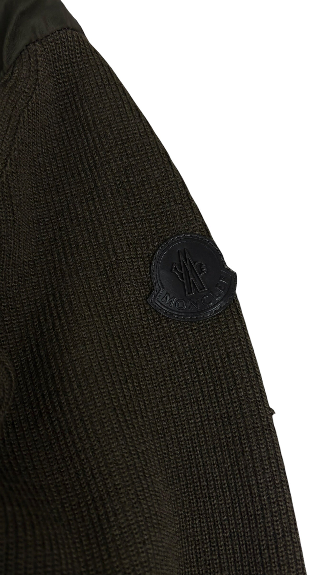 Cardigan Moncler kaki taille S - vue 2/4