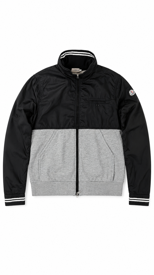Cardigan Moncler - Noir / Gris - Taille L