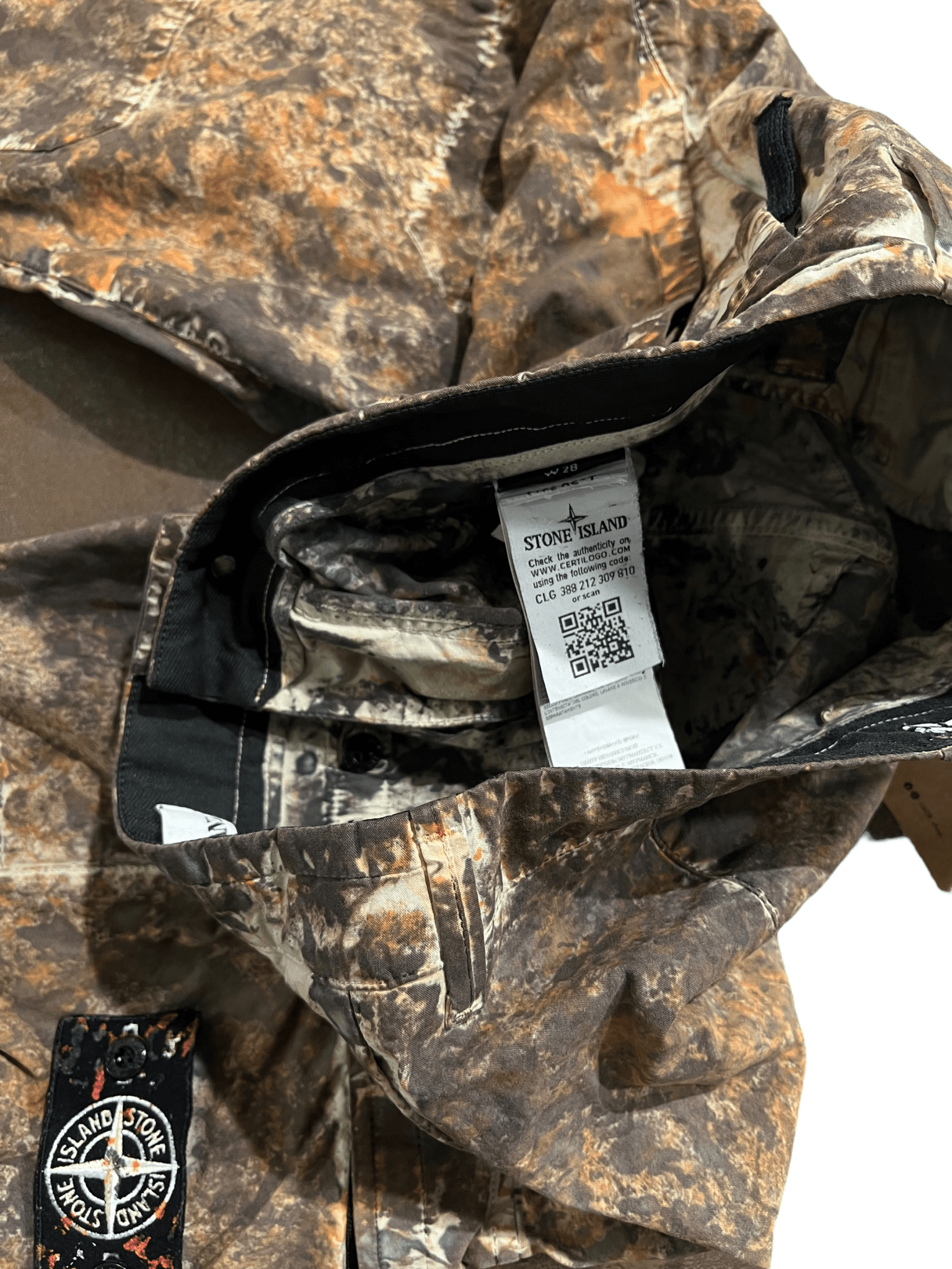CARGO STONE ISLAND PAINTBALL CAMO - NB08 SHOP