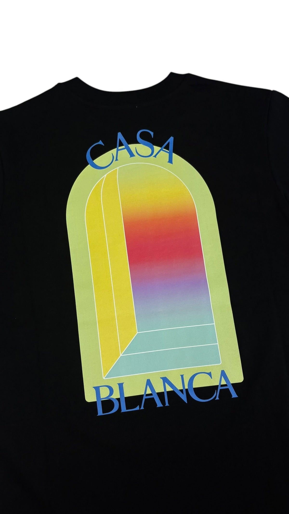 Tee-shirt Casablanca L'Arche noir, neuf, vue de dos — vue 2