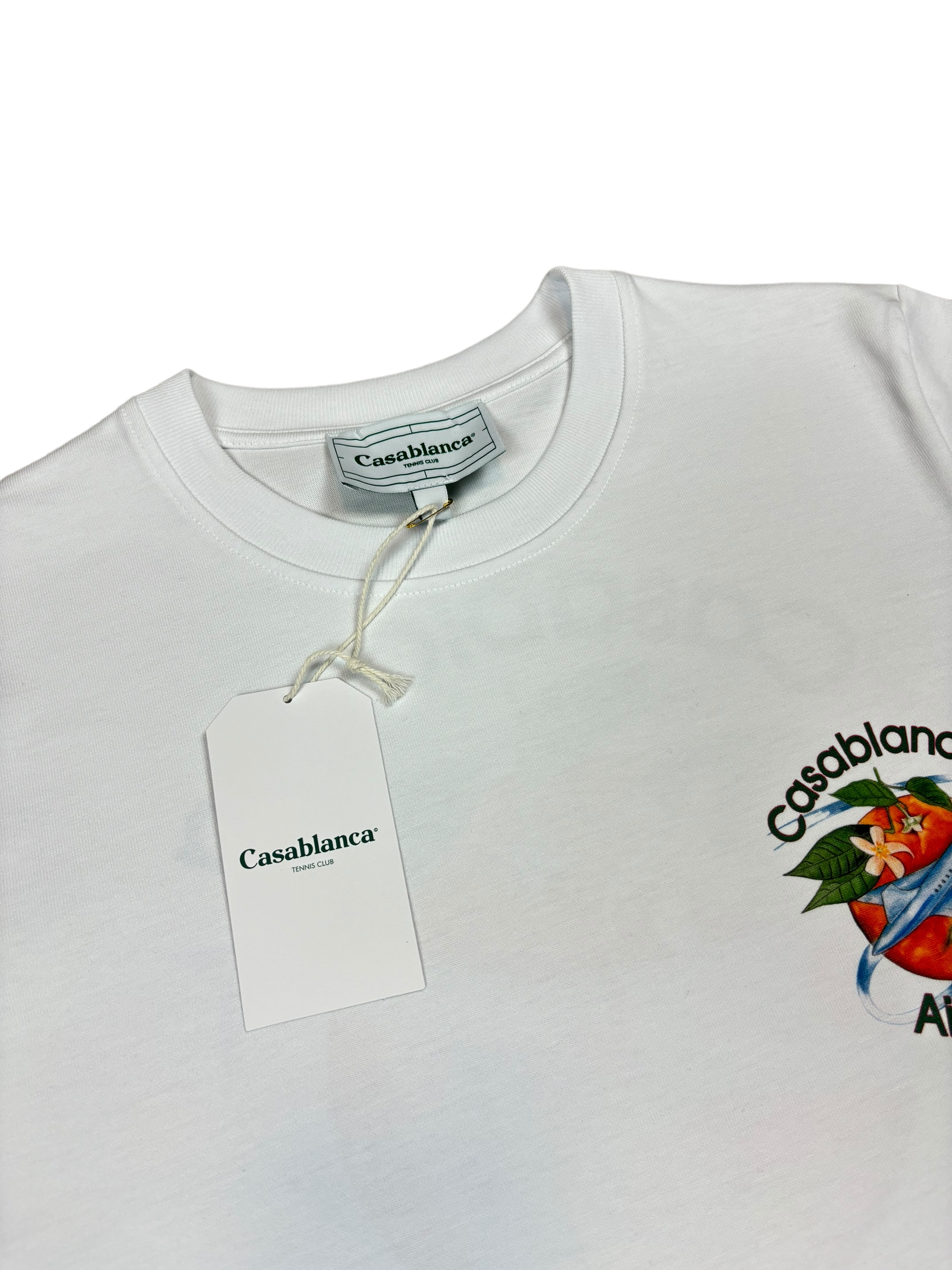 Veste Casablanca blanc taille S - Logo et étiquette
