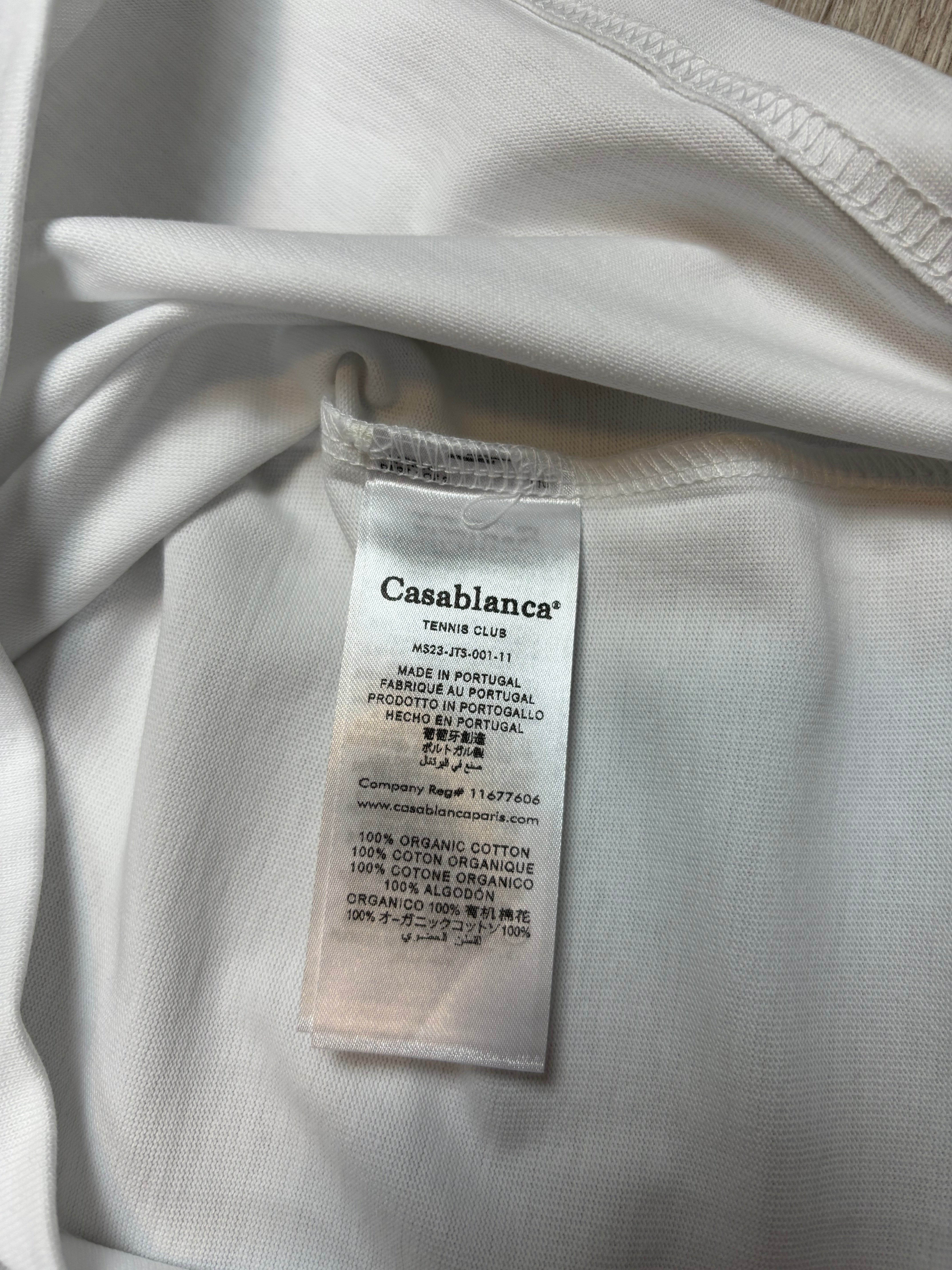 Veste Casablanca blanc taille S - Vue côté