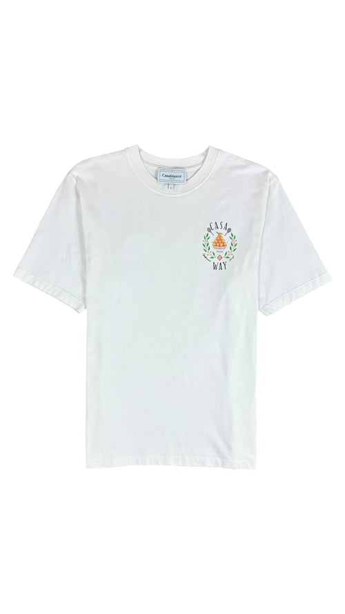 Tee-shirt Casablanca Way - Blanc - Taille XL