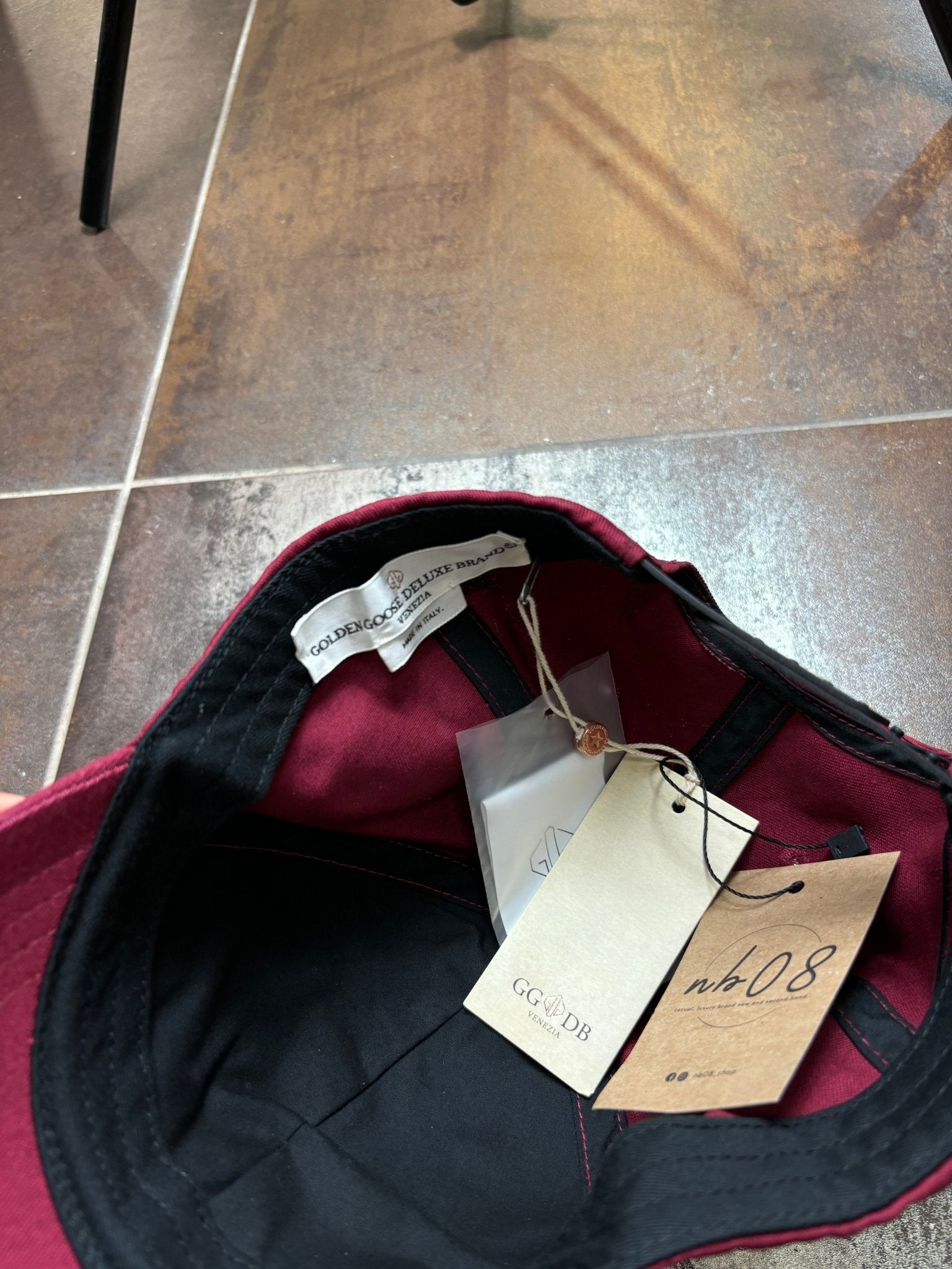 CASQUETTE GOLDEN GOOSE GGDB. VCE. - NB08 SHOP