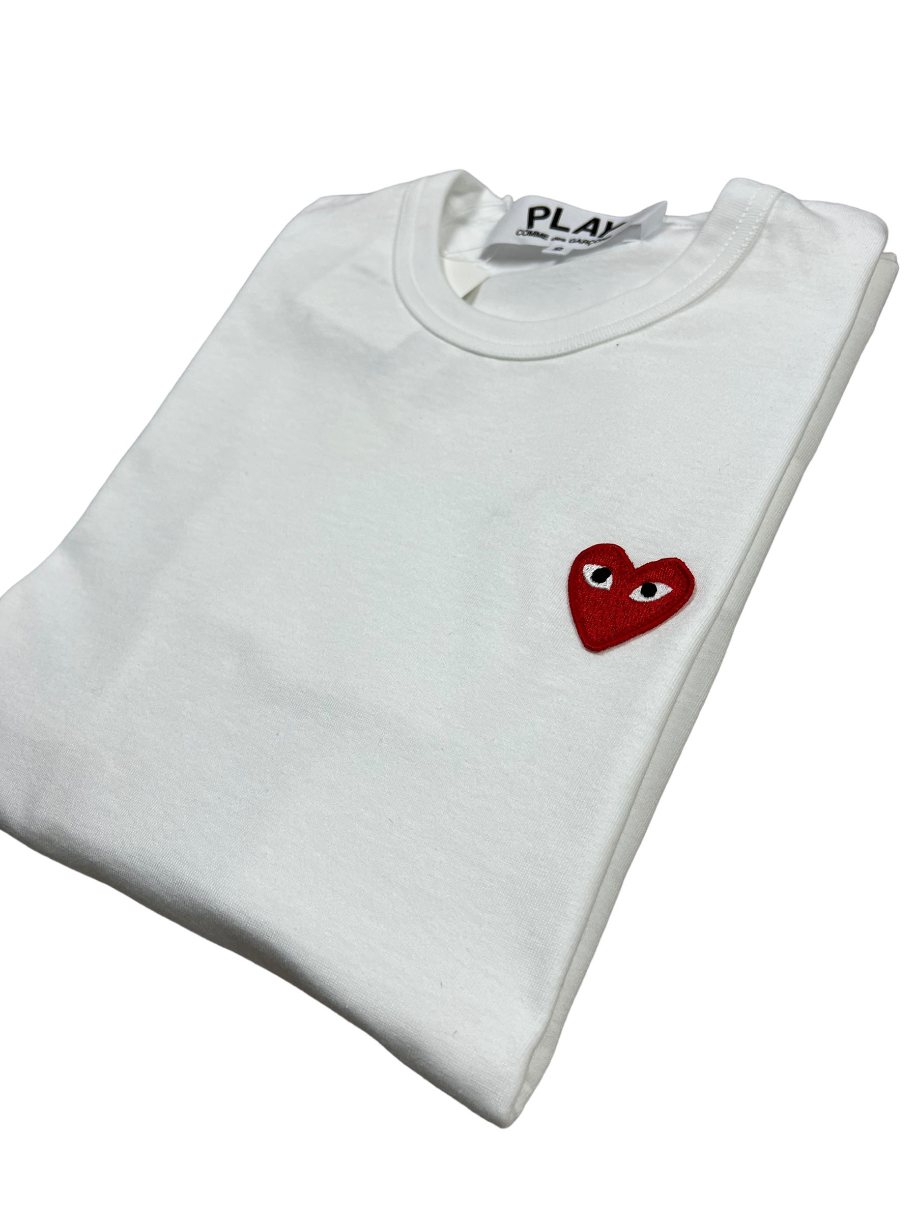 Veste Comme Des Garçons Play blanc taille S - Vue de dos